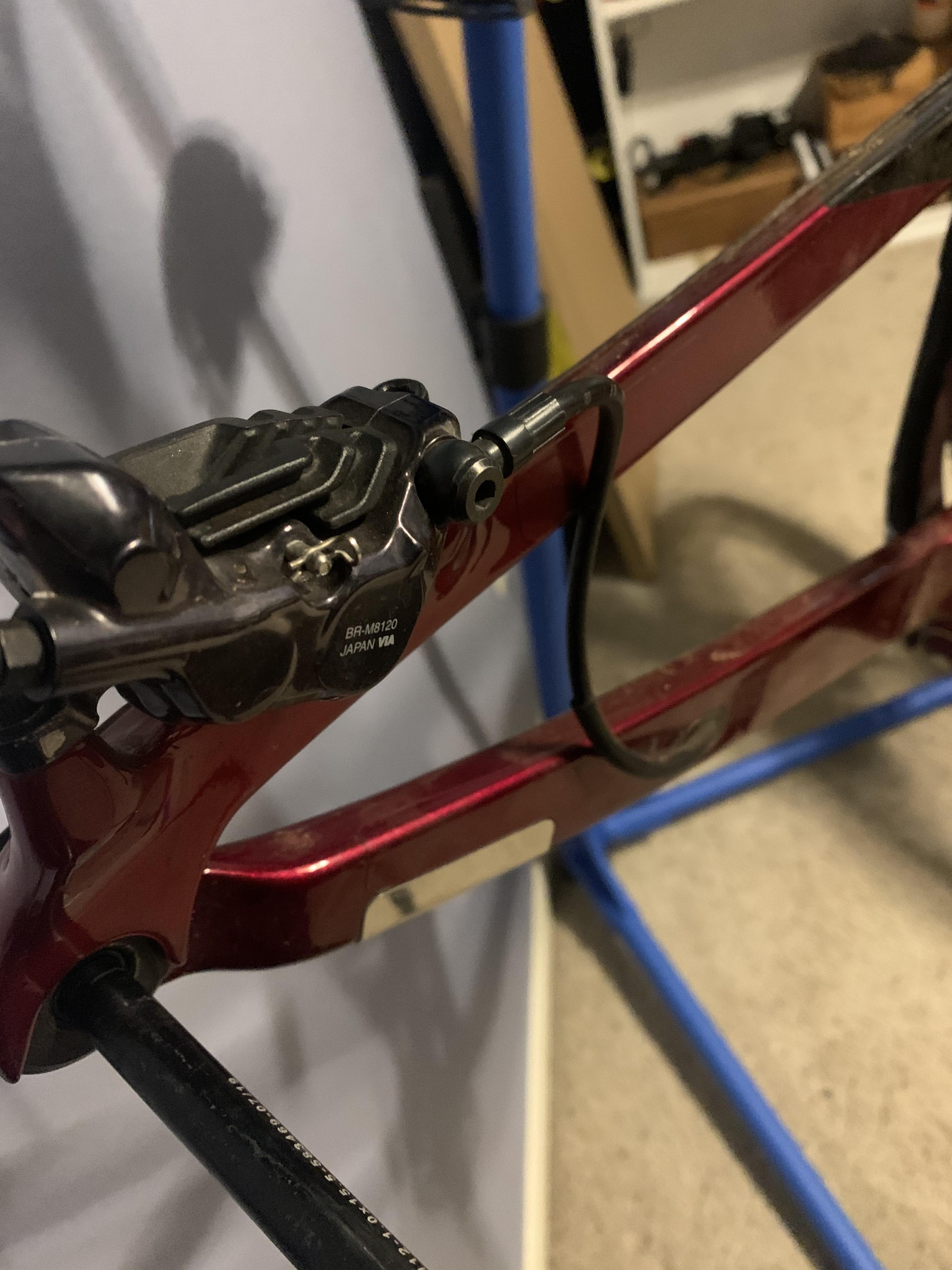 I’m trying to swap my brakes onto a new bike. What’s the best way to