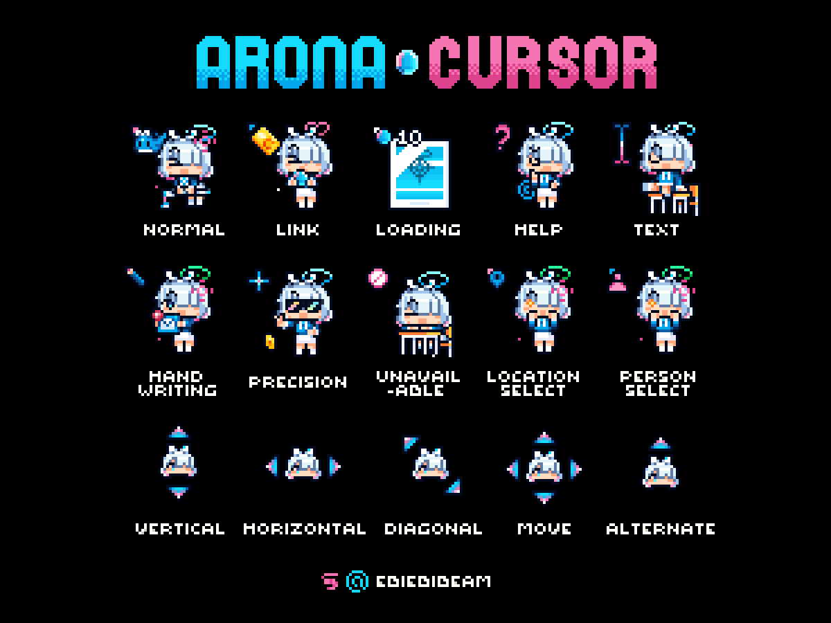 Arona Cursor r/BlueArchive