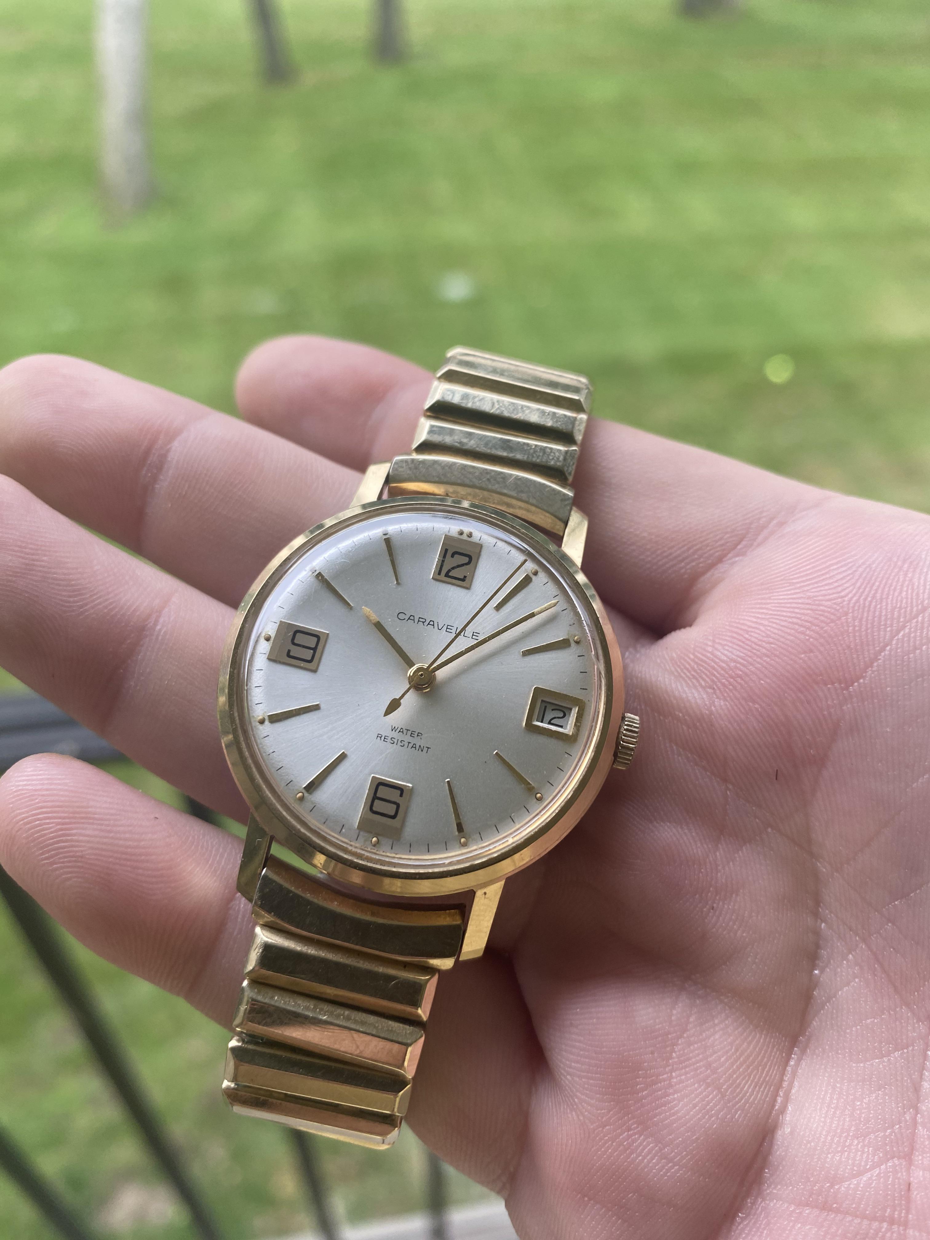 [WTS] Vintage Caravelle by Bulova Mechanical Dress Watch 60 shipped