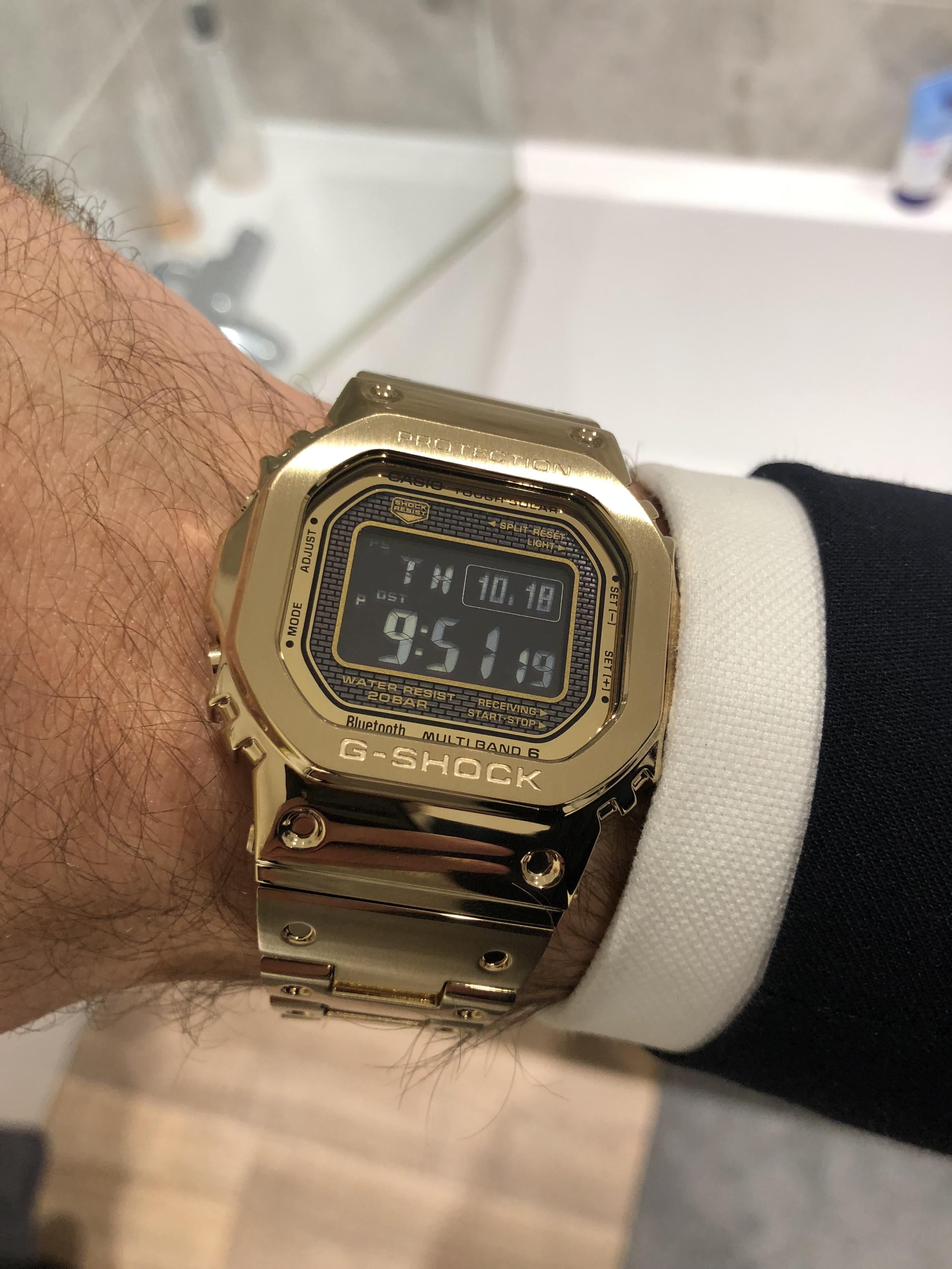 [G Shock] Full Metal Collection Gold r/Watches