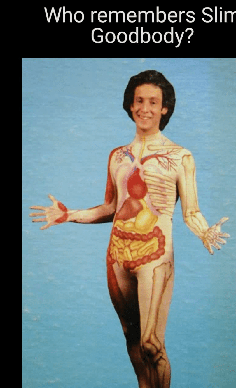 Who else remembers this classic, Slim Goodbody... r/GenX