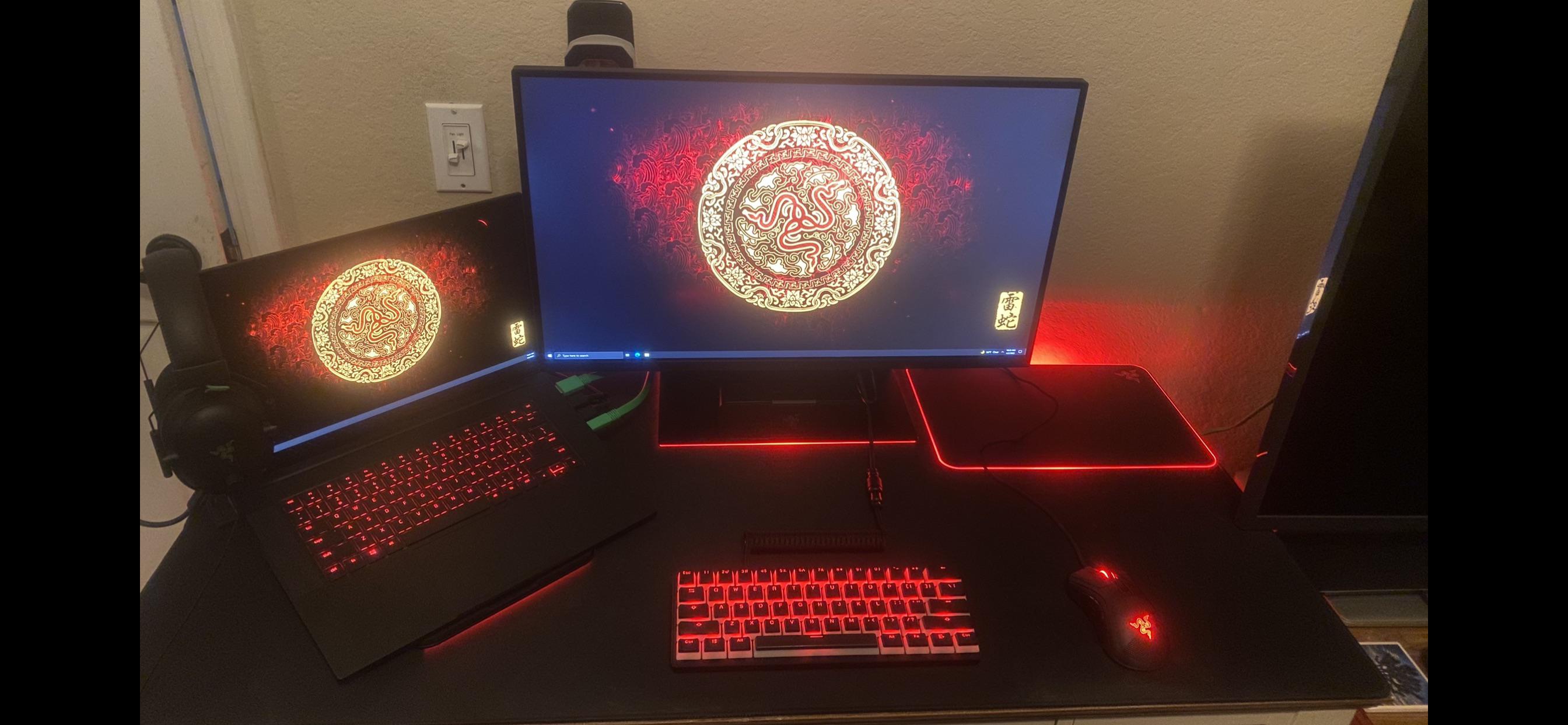 Completed my Razer set up! razer