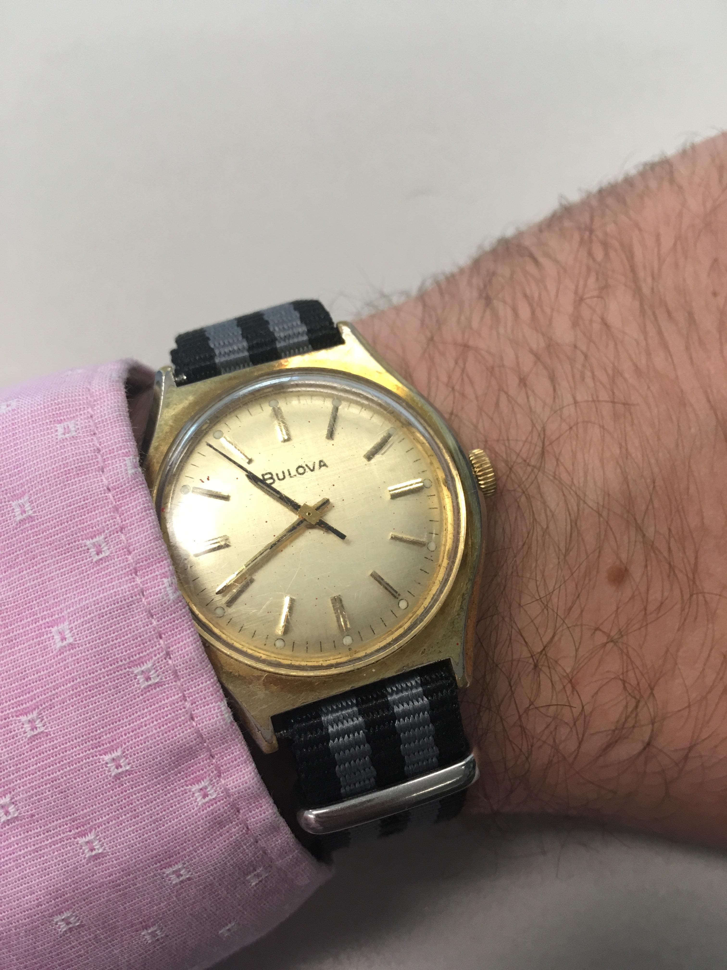 [Identification] Bulova vintage watch, new strap. r/Watches