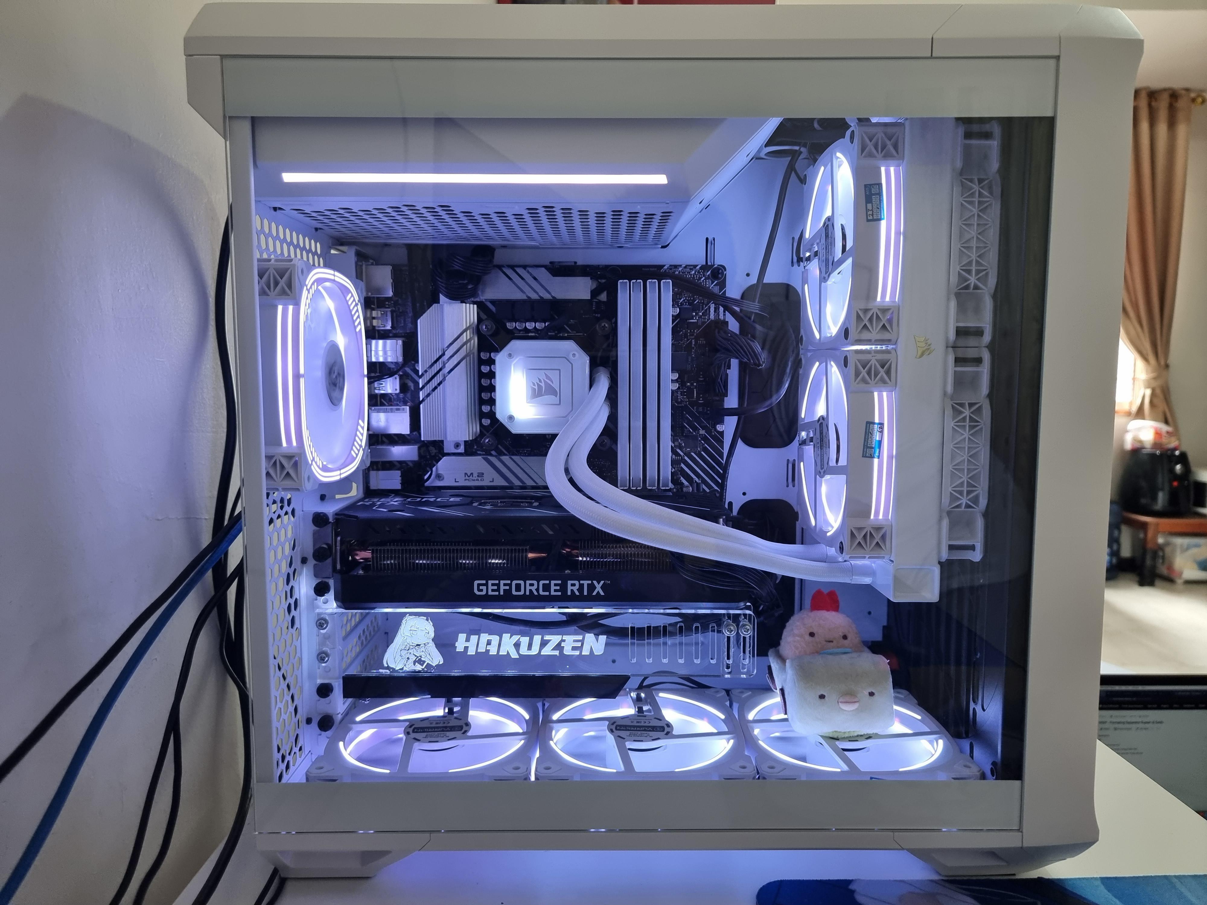 For the Torrent Compact should I direct the radiator fans as intake or