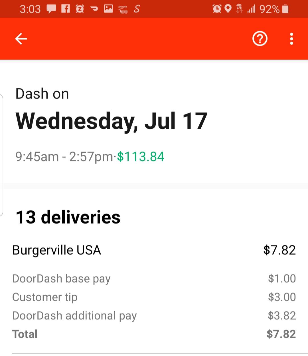 Aiming to hit 200 total for the day during dinner rush. We'll see. r