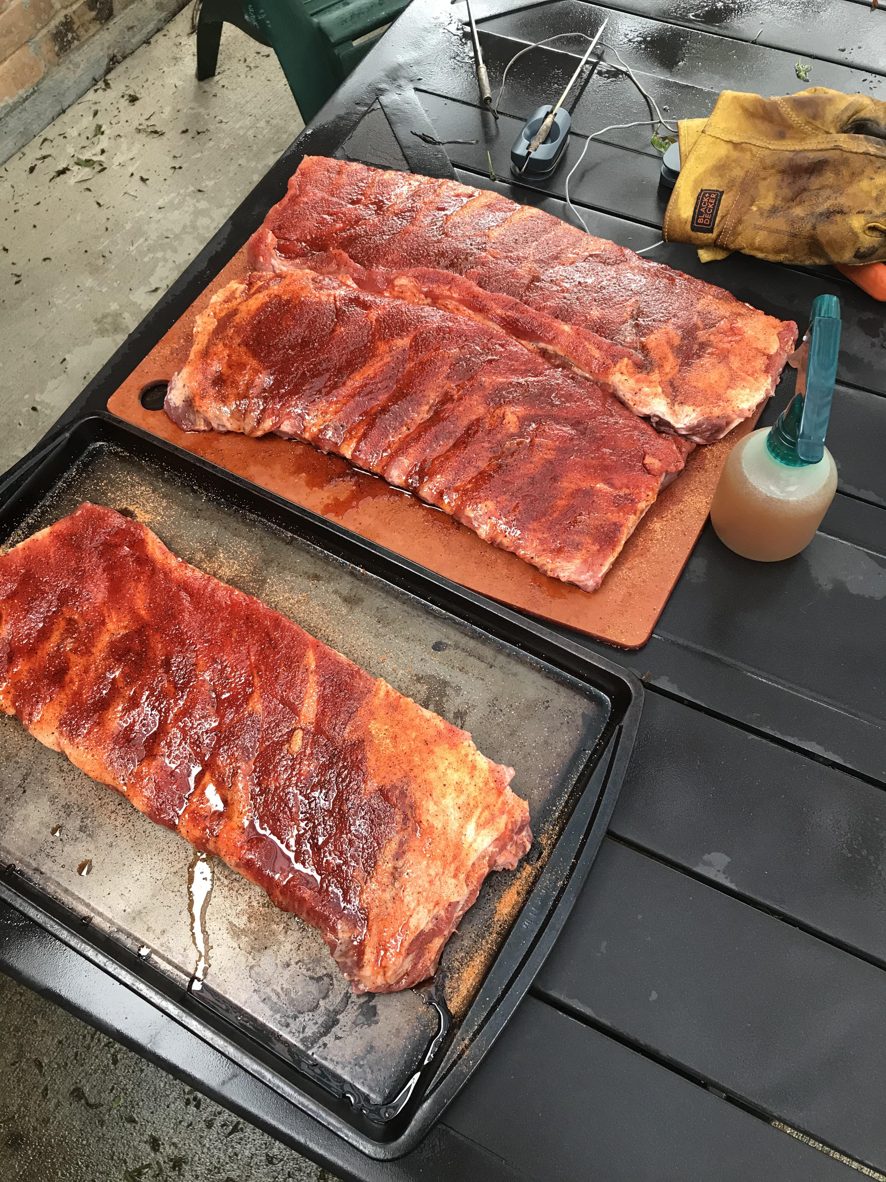 Following the Meat Church Ribs recipe r/Traeger