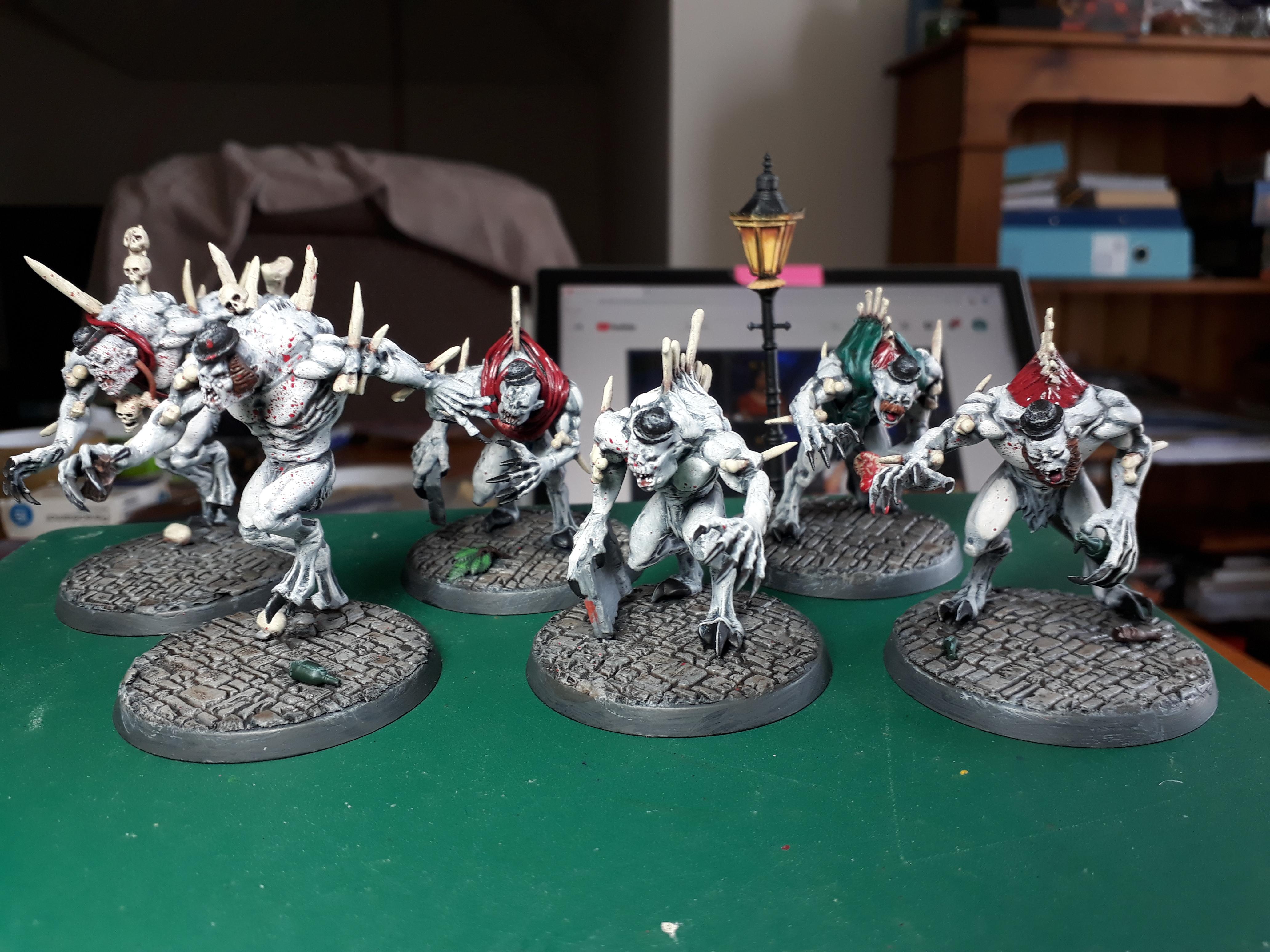 Guardians of the sacred soup cauldron! Crypt horrors of my themed flesh