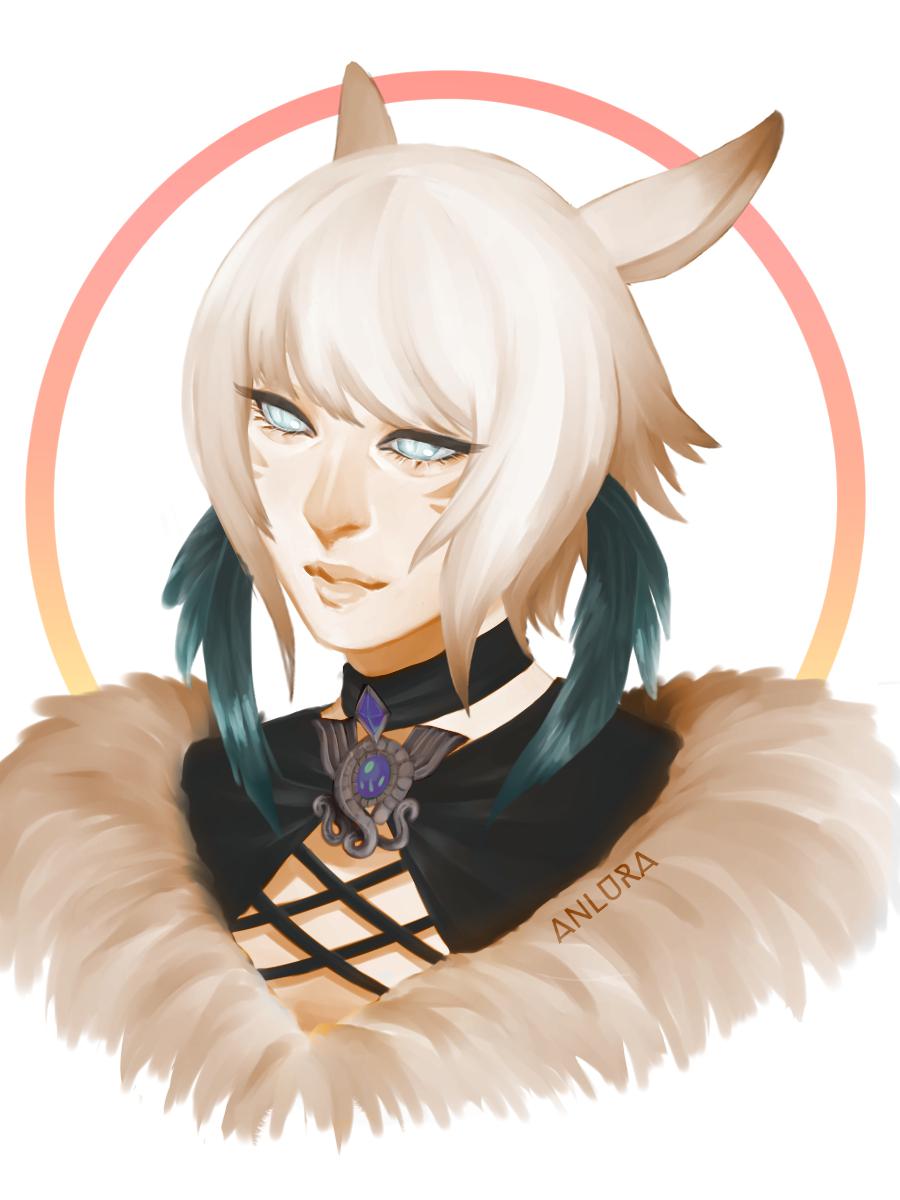 My fanart of Y'shtola, been wanting to draw her forever now D ffxiv