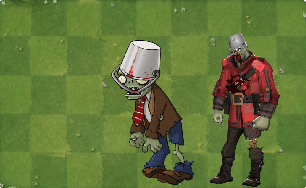 Team Fortress 2 cosmetics r/PlantsVSZombies