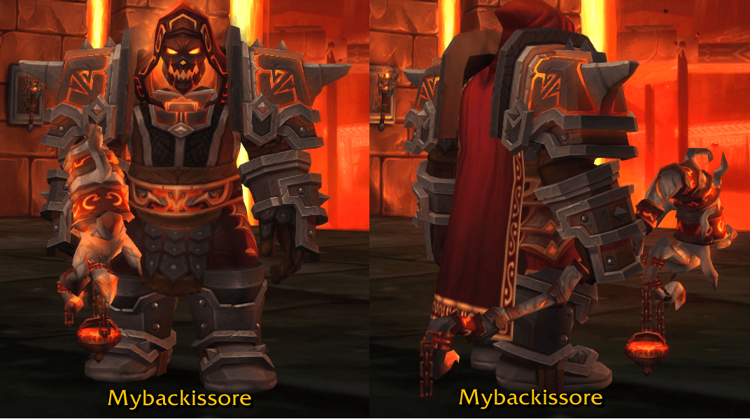 Dark Iron Dwarf Fire Mage Transmogrification