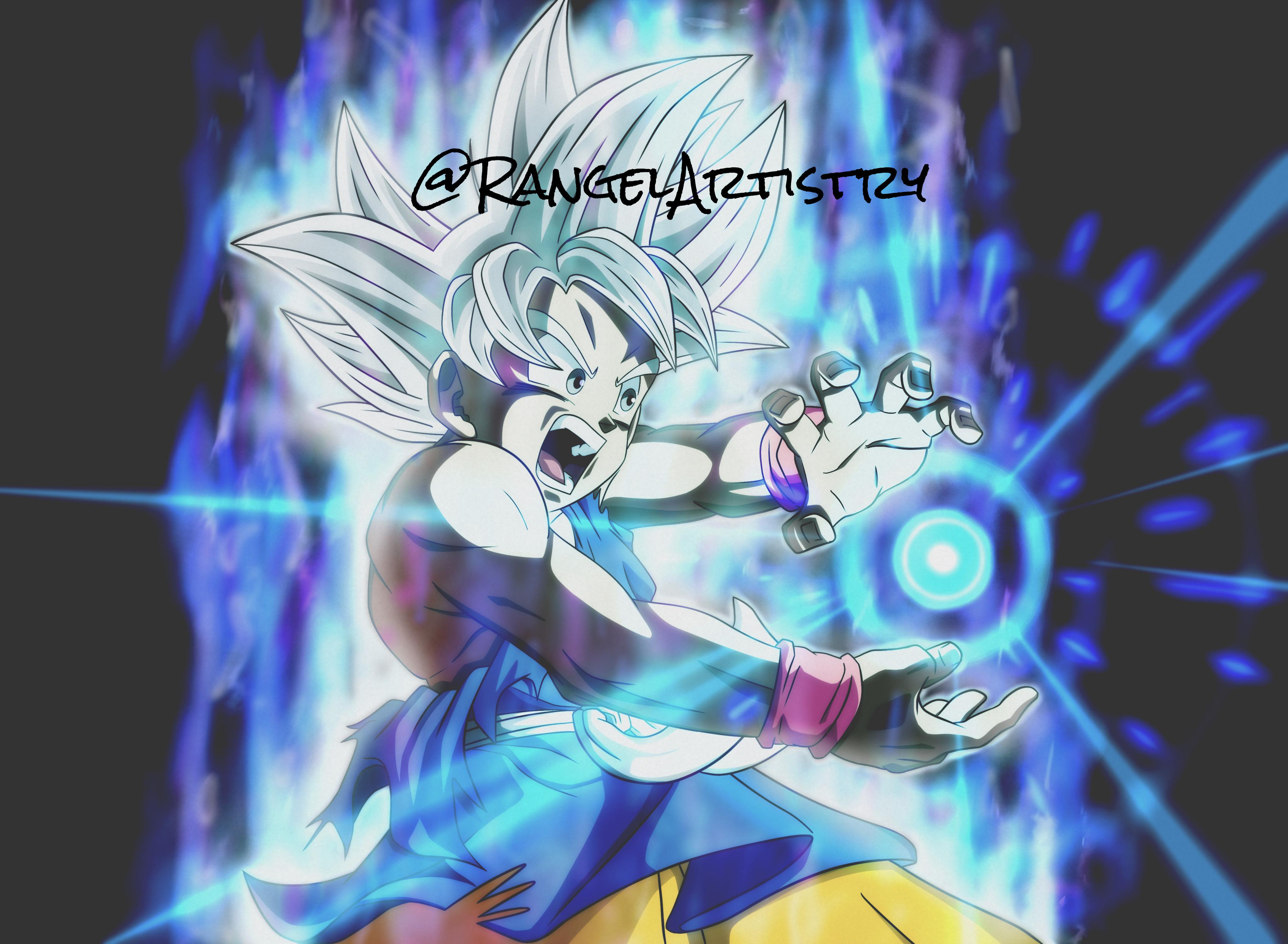Kid Goku Mastered Ultra Instinct. Just finished this today. r