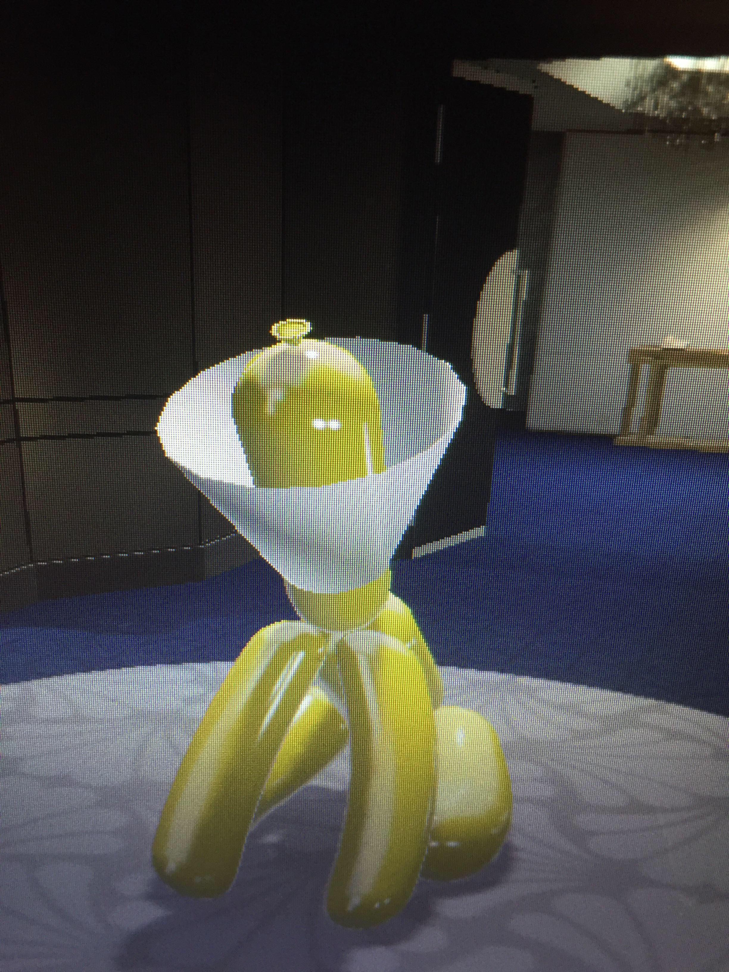 YELLOW DOG WITH CONE HAS ARRIVED