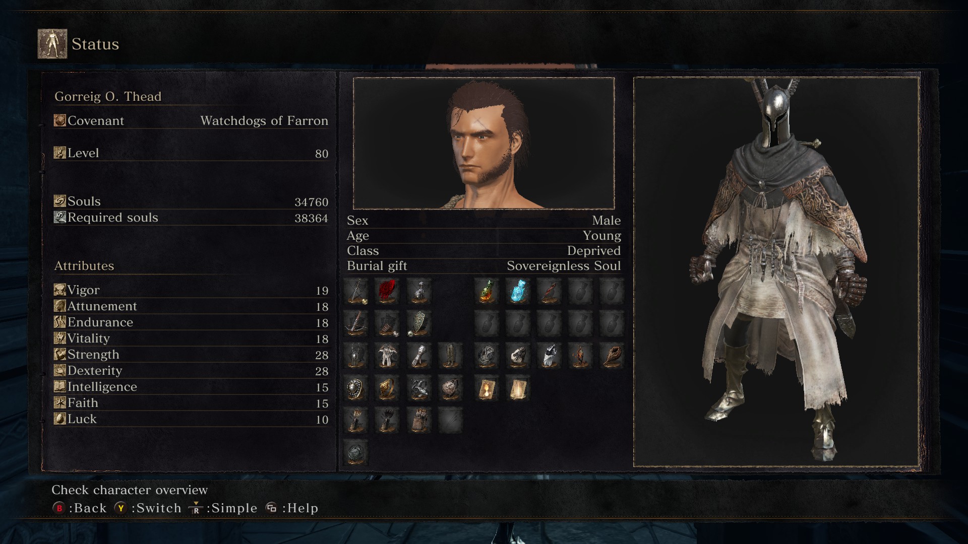 [Dark Souls 3]Wandering Knight fashionsouls