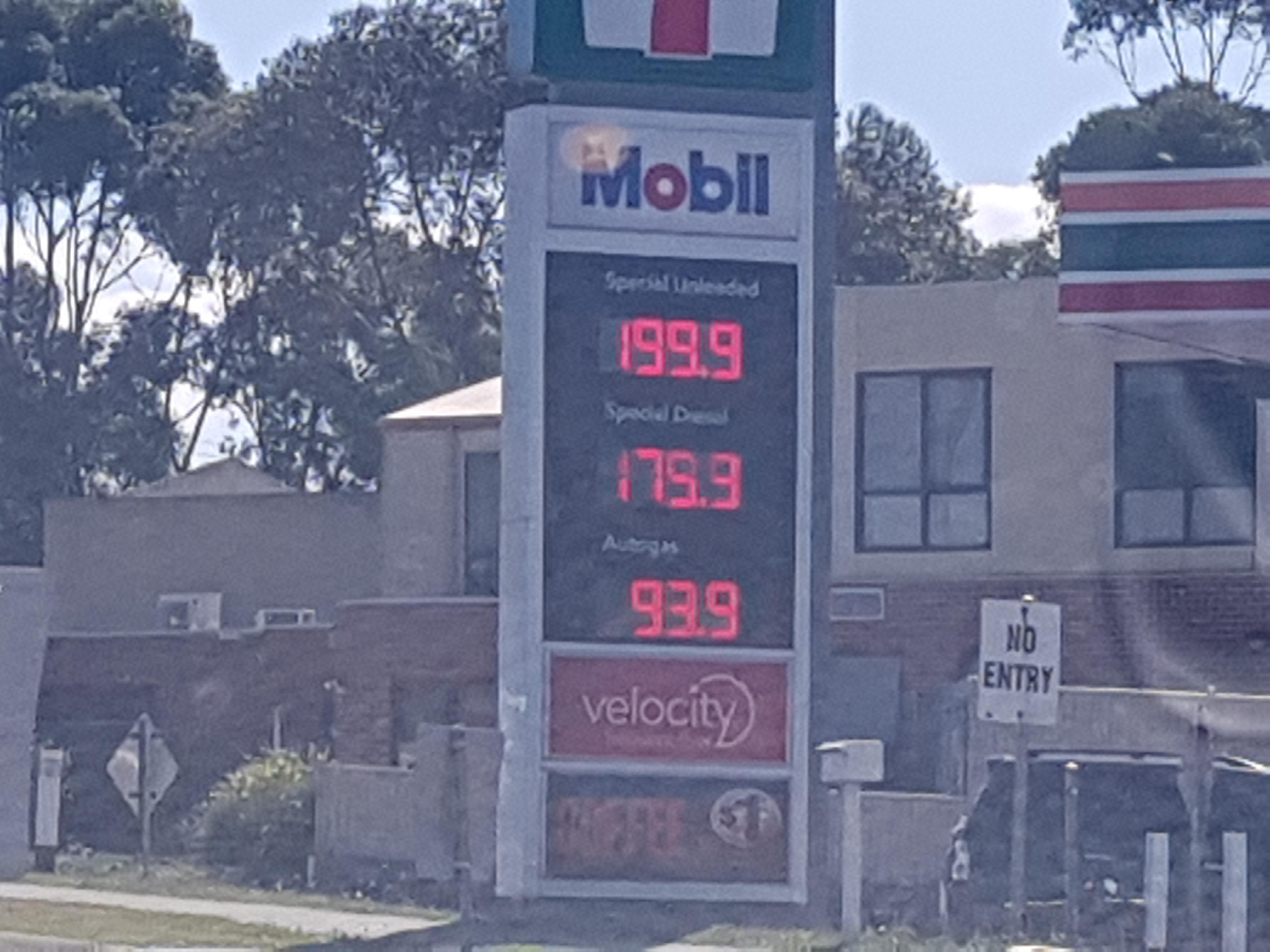 Not quite 2 yet. The insane petrol prices begin r/melbourne
