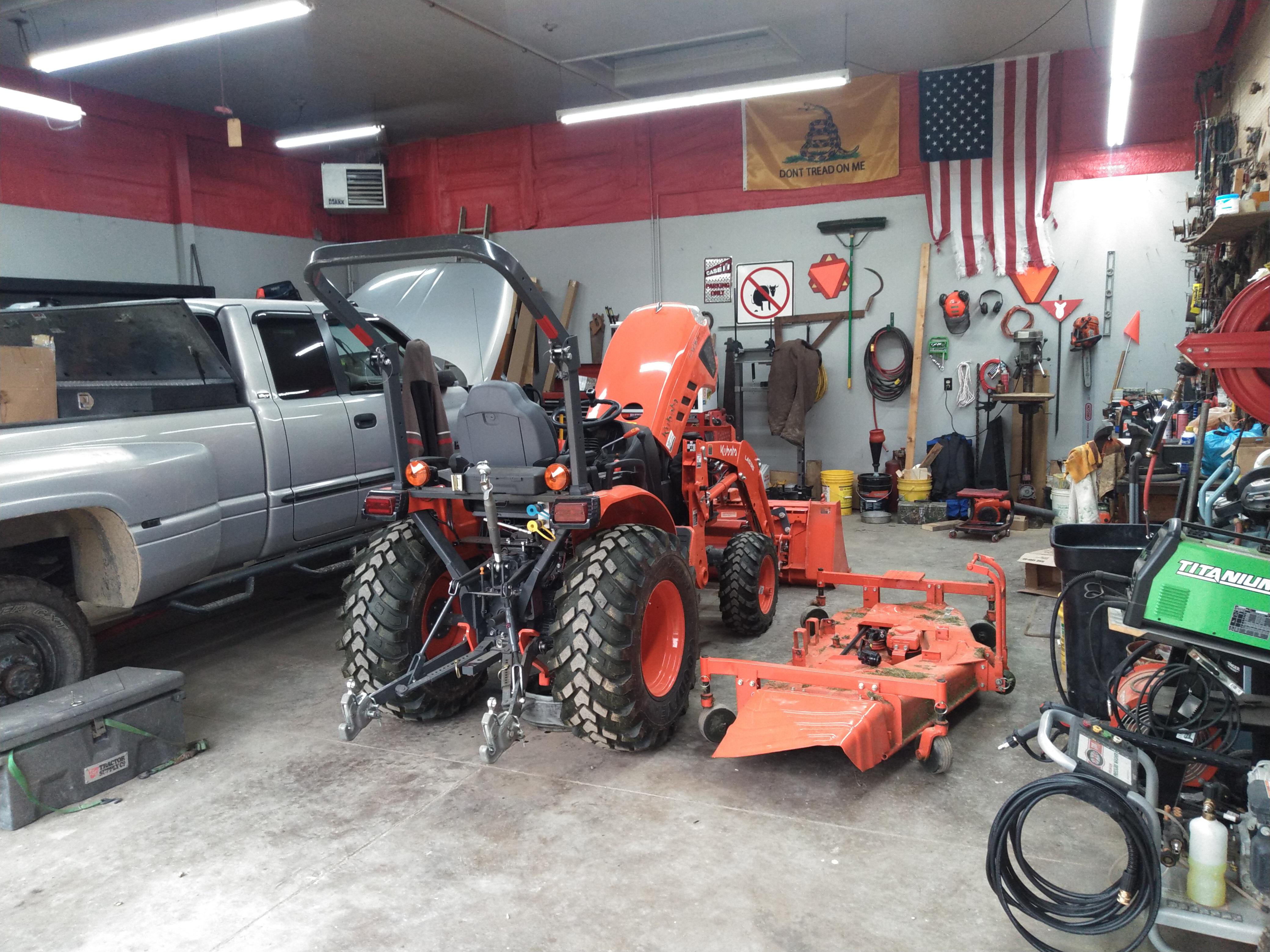 50hr service last night. : r/kubota