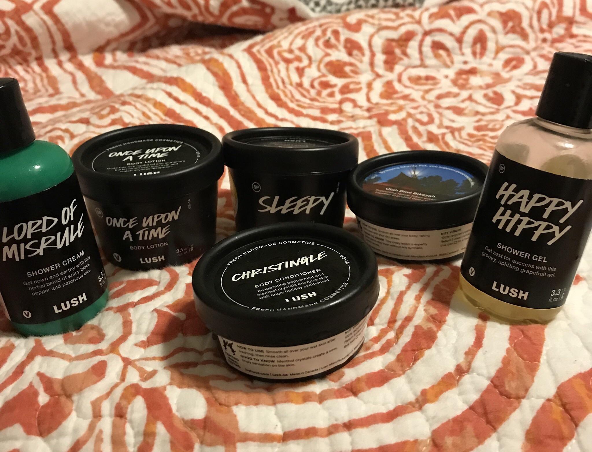 As a newbie to Lush I have to try all the scents right?! Slowly building my stash and can’t wait
