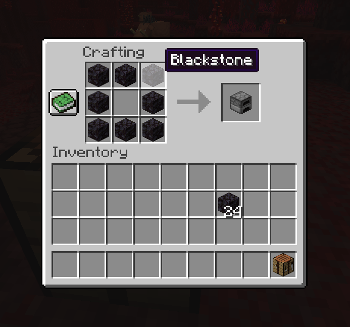 You can craft Furnace with Blackstone in 20w15a. Survival on the nether