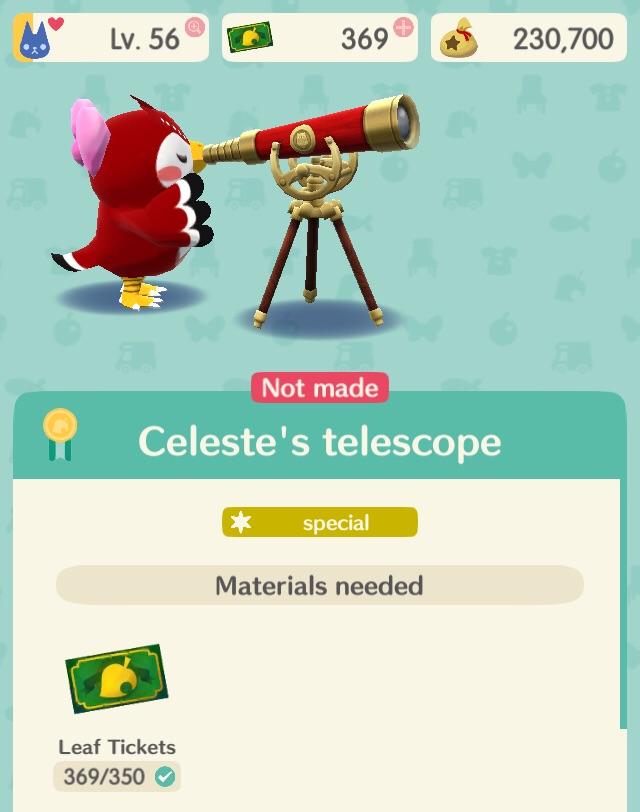 Is Celeste’s telescope worth it? I have enough cash, but 350 is pretty steep... r/AnimalCrossing