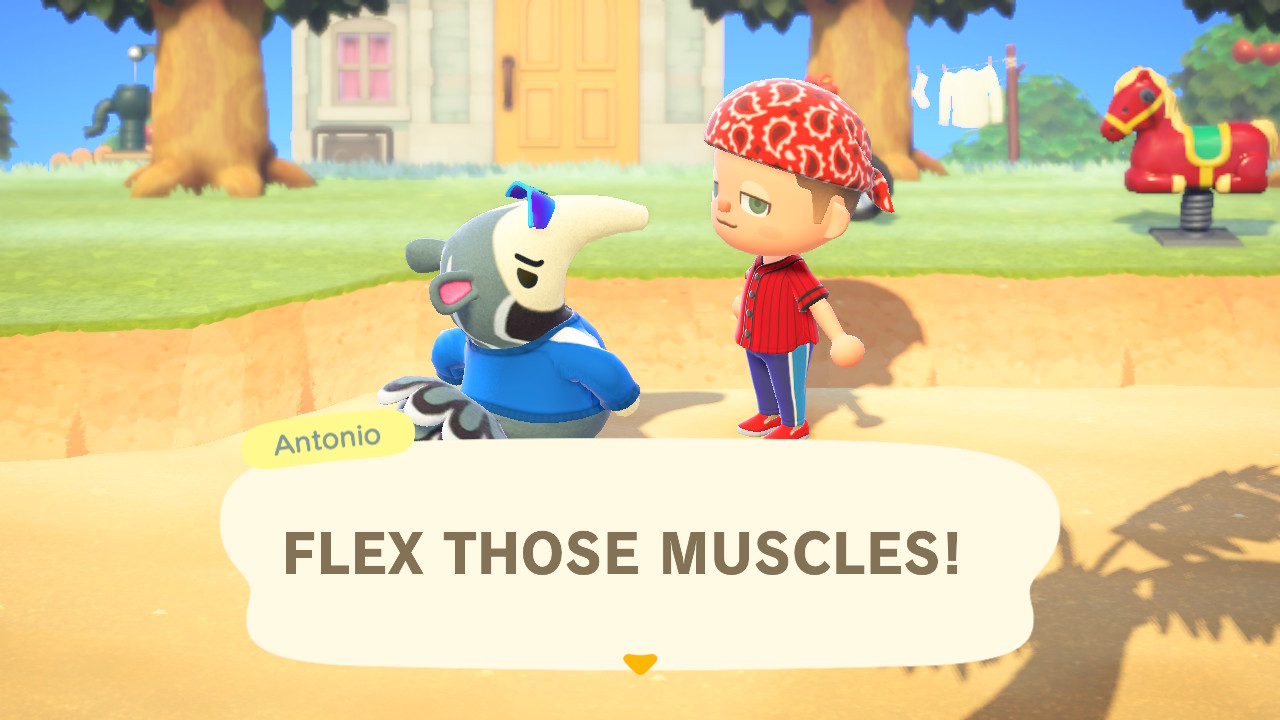 Antonio is the ultimate chad and you can't deny it r/AnimalCrossing