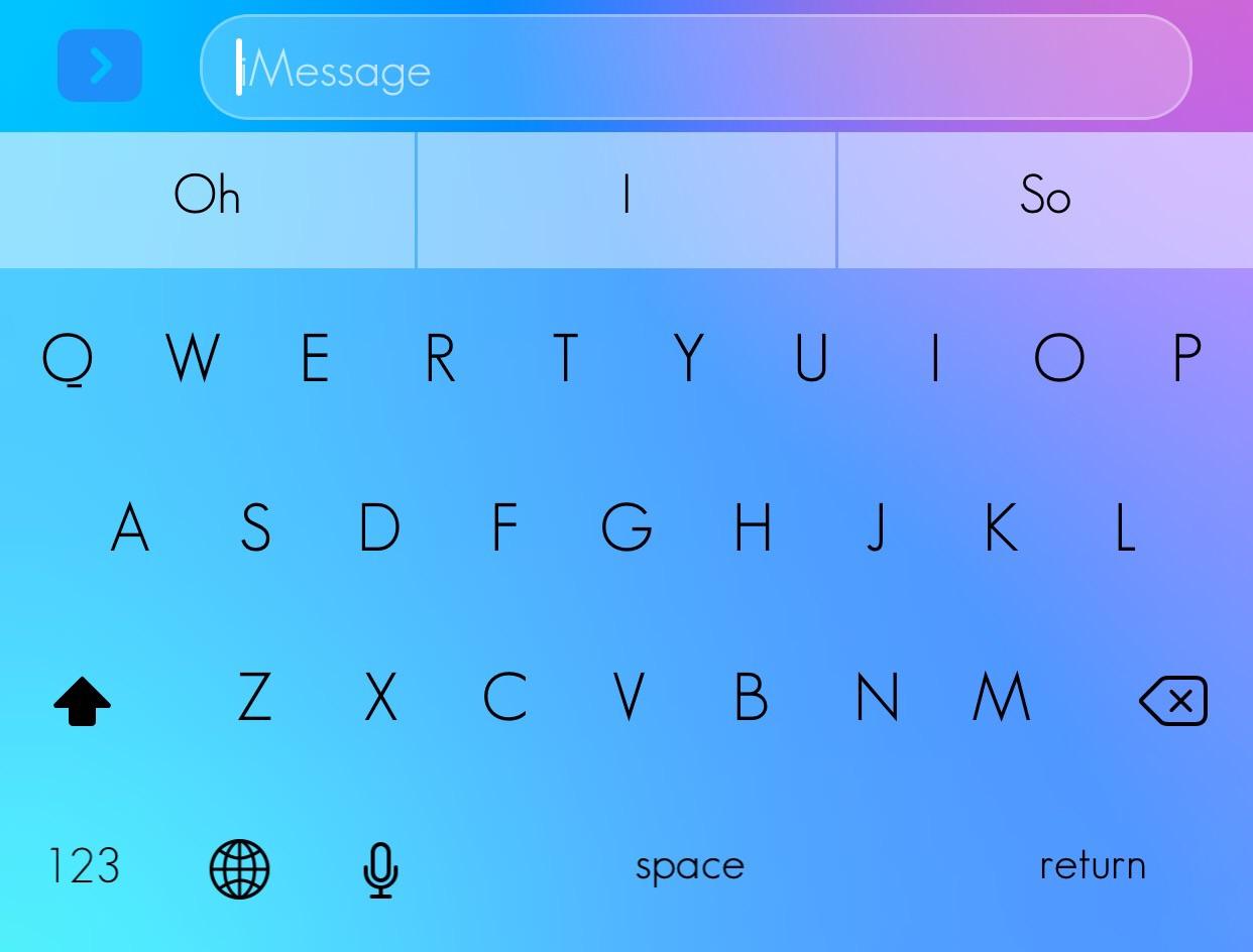 [Help] Does anyone know how to remove the predictive text background