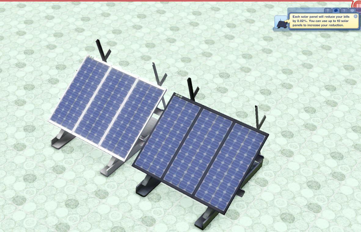 TIL Sims 3 has solar panels r/Sims3
