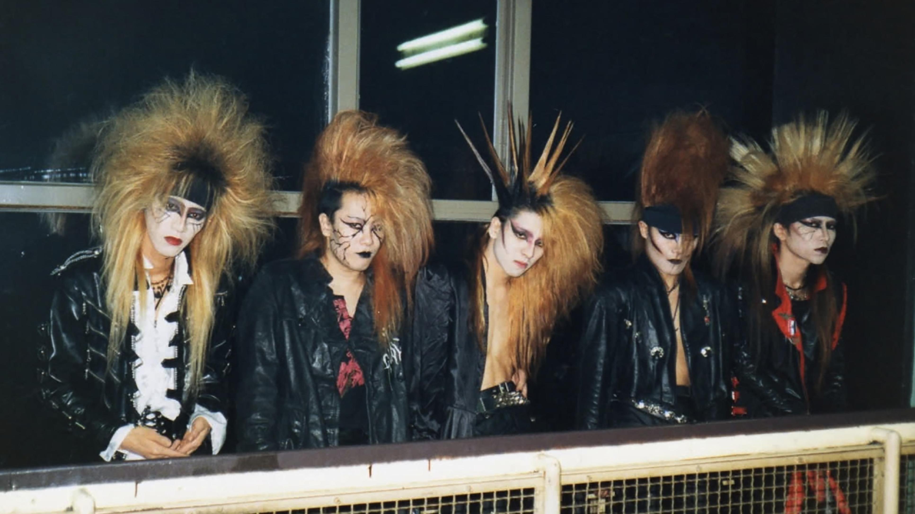 Japanese heavy metal band, X Japan, circa 1988 r/OldSchoolCool