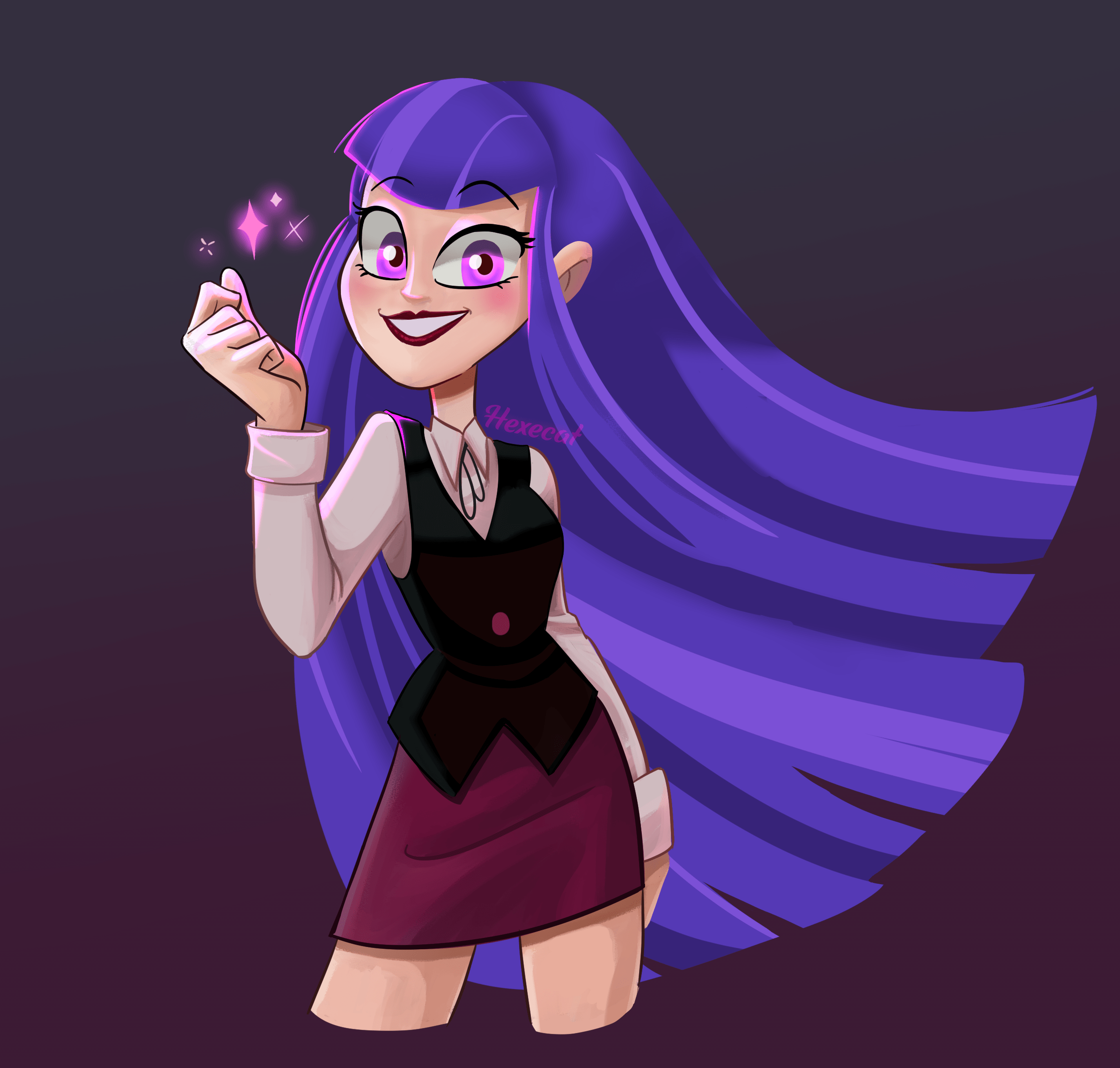 [Artwork] Zee Zatara from DCSHG , Art by me (Twitter Hexe_Cat)