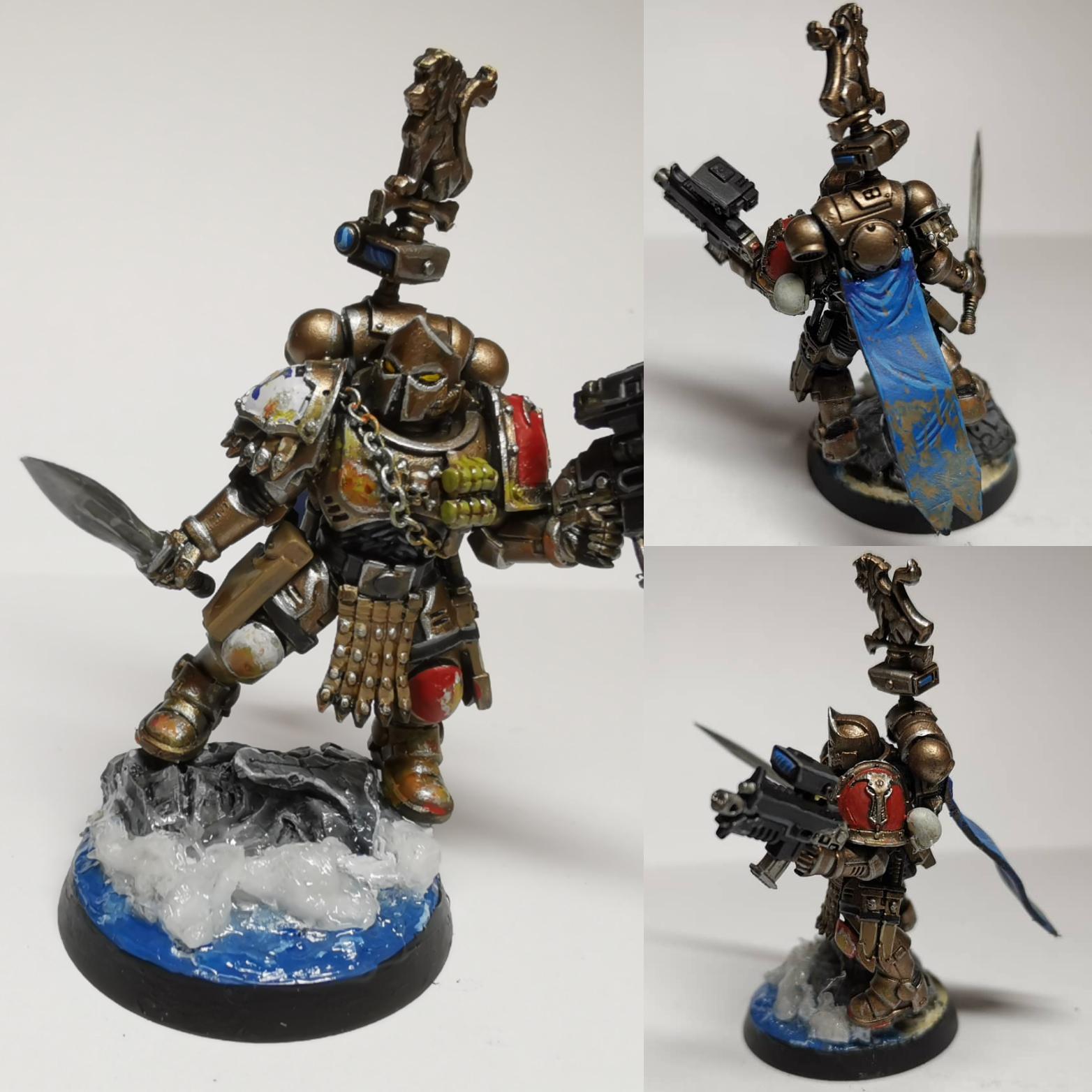 First of Odysseus' crew completed today. First time making water bases