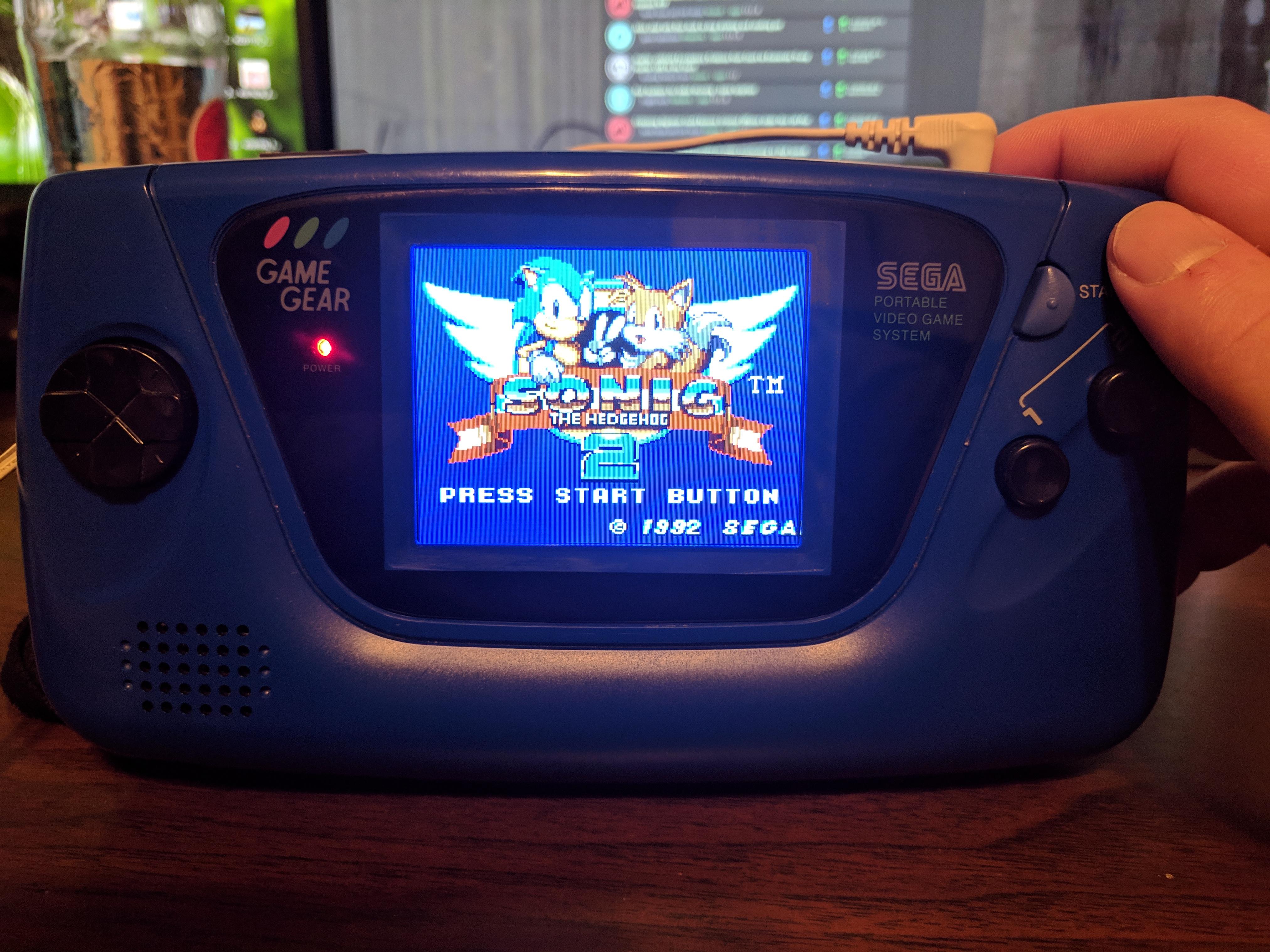 Finally got to install a McWill screen in my Game Gear. Pictures dont