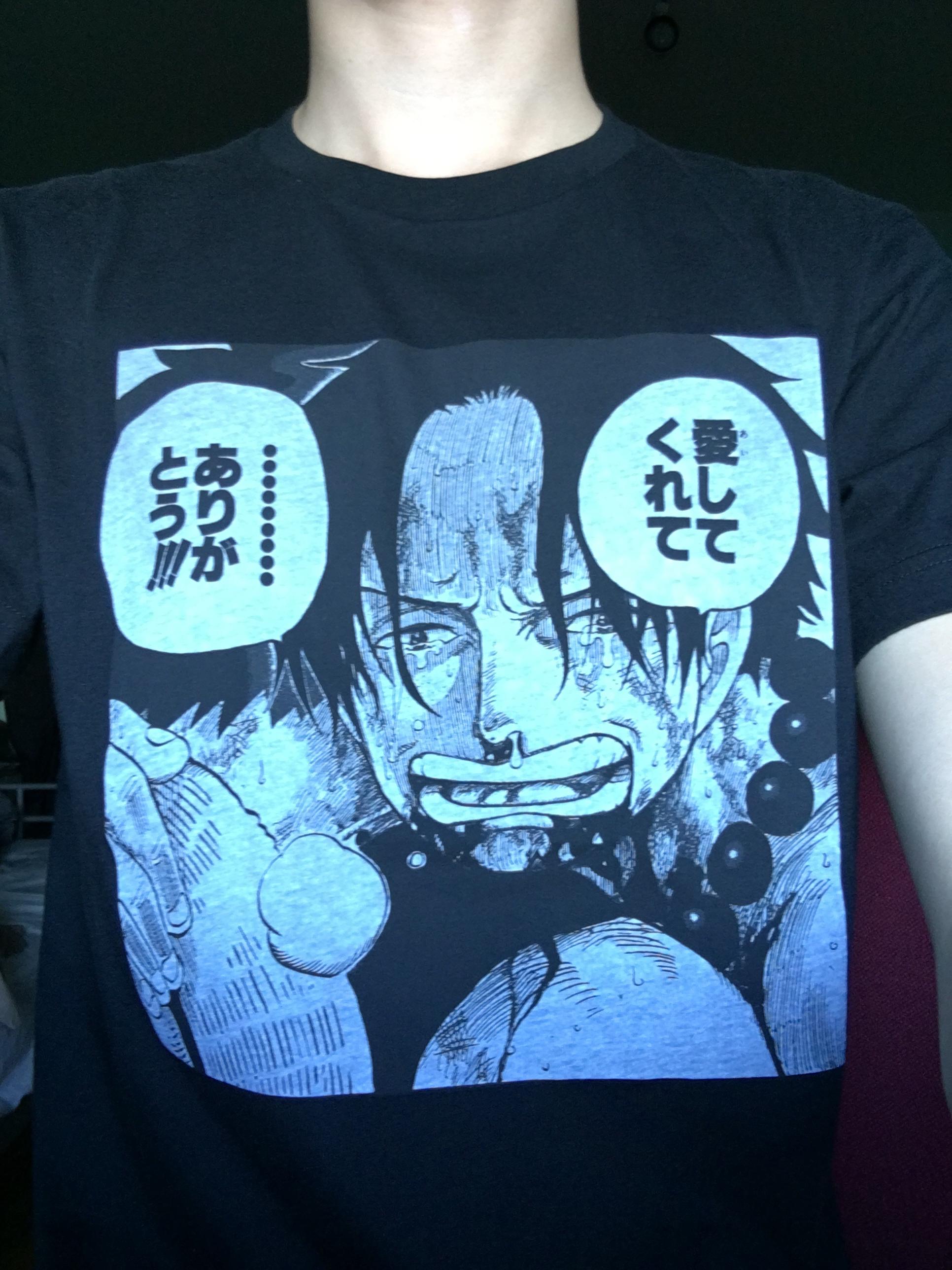 “Thank you for loving me.” Just received this shirt of one of the most