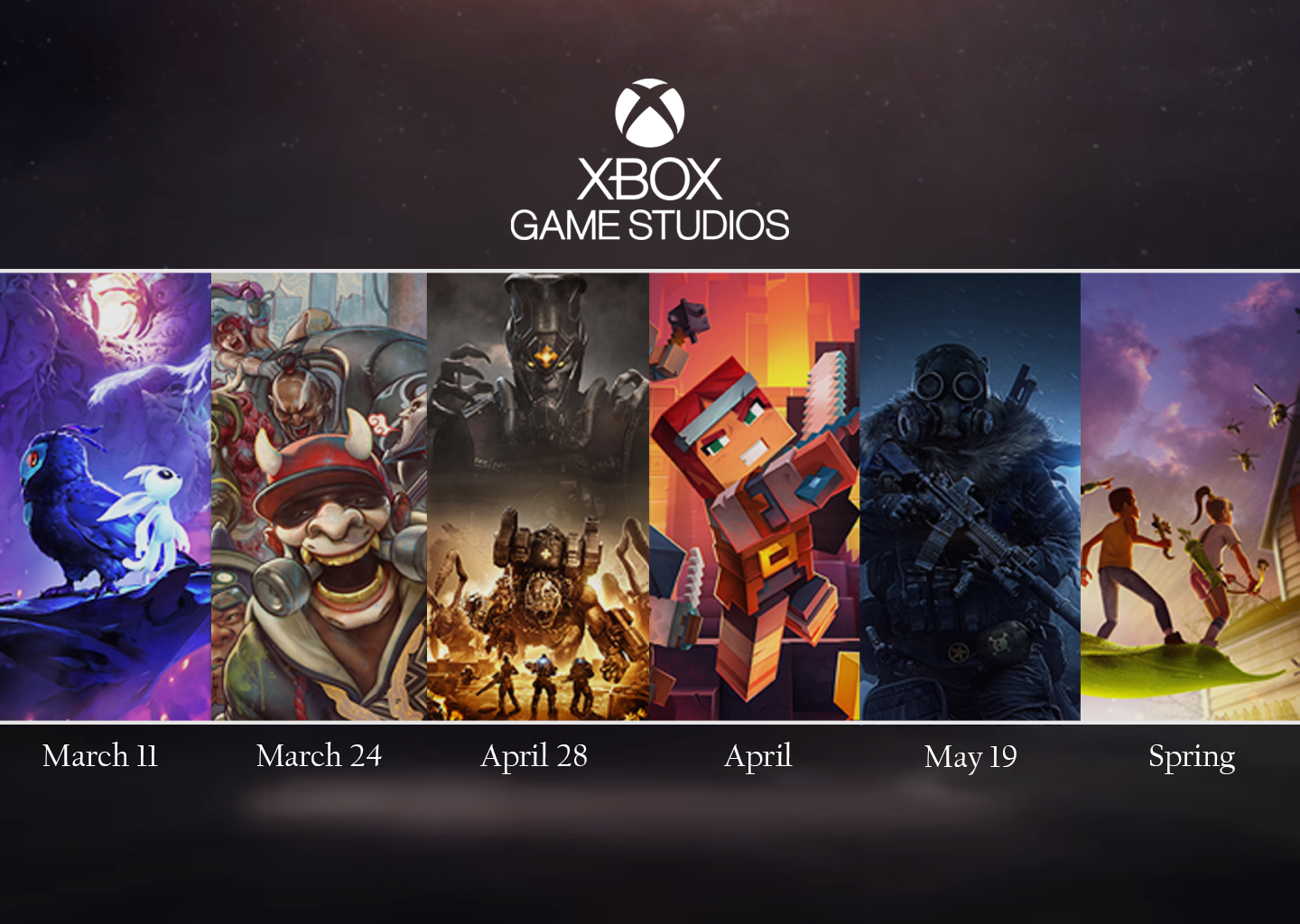 Xbox Game Studios Early 2020 Which game are you most excited for