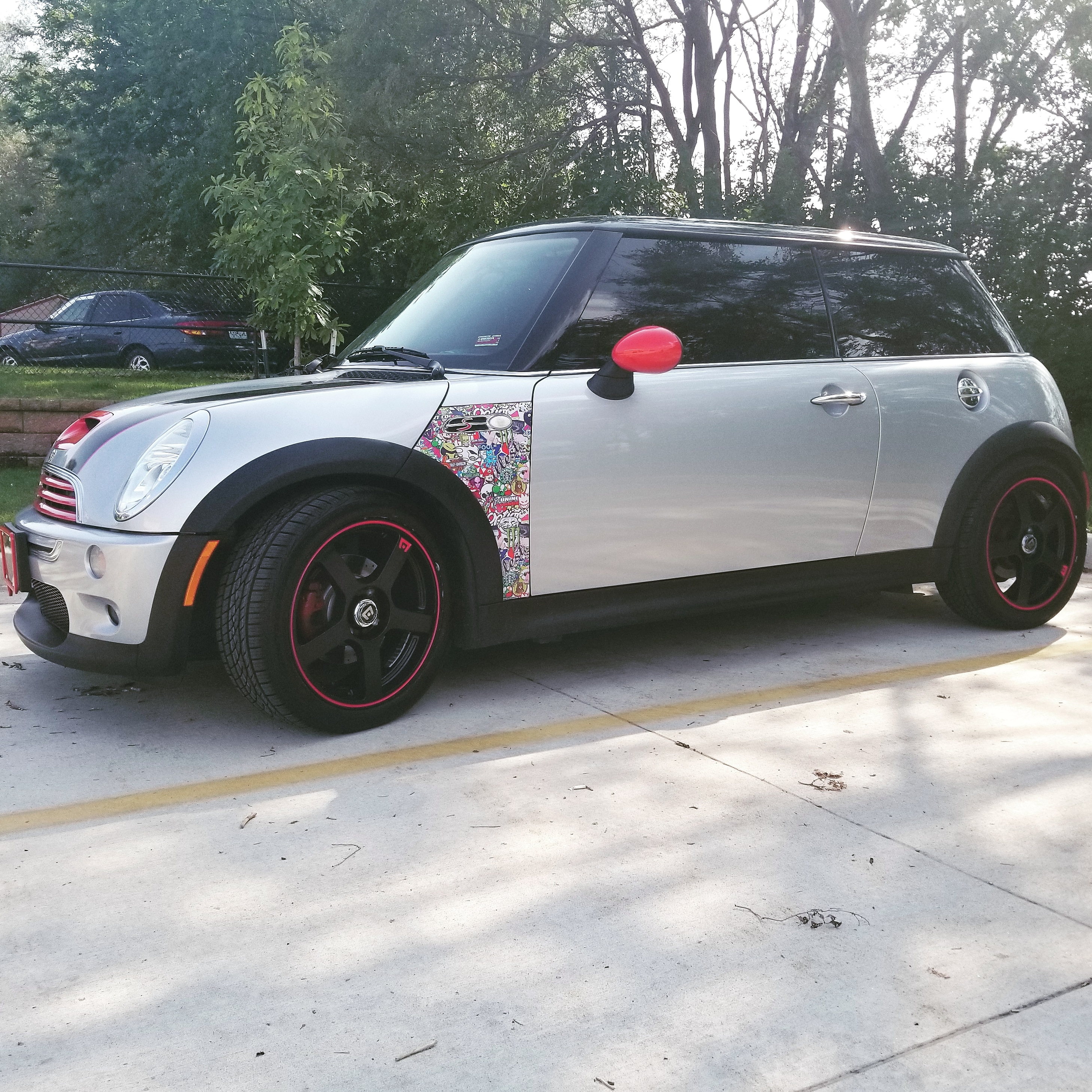 Here his is, all grown up. My 2002 MINI Cooper S. This is probably the last you'll see of him on