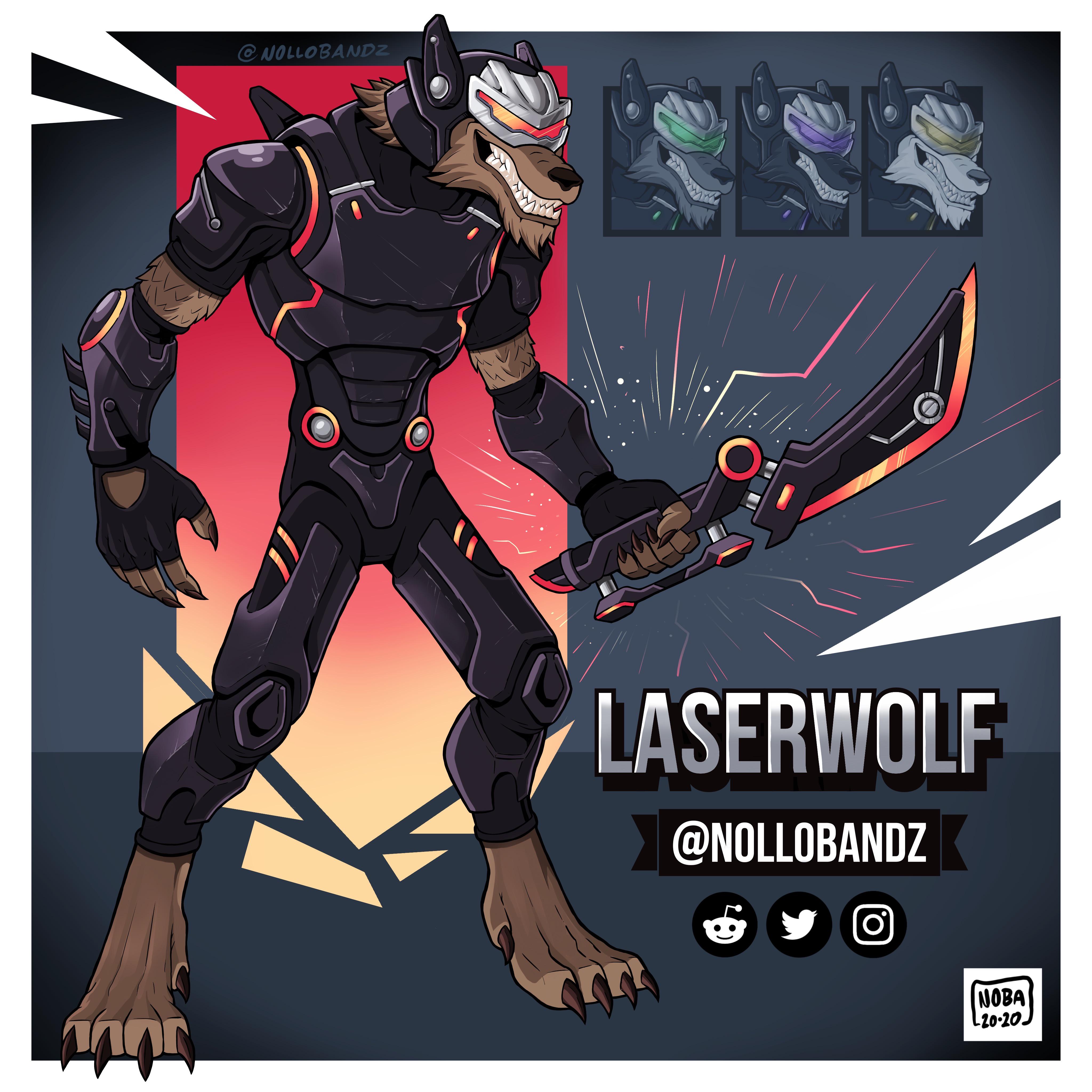 [Skin Concept] LaserWolf ! There is no Omega.. and there is no Dire