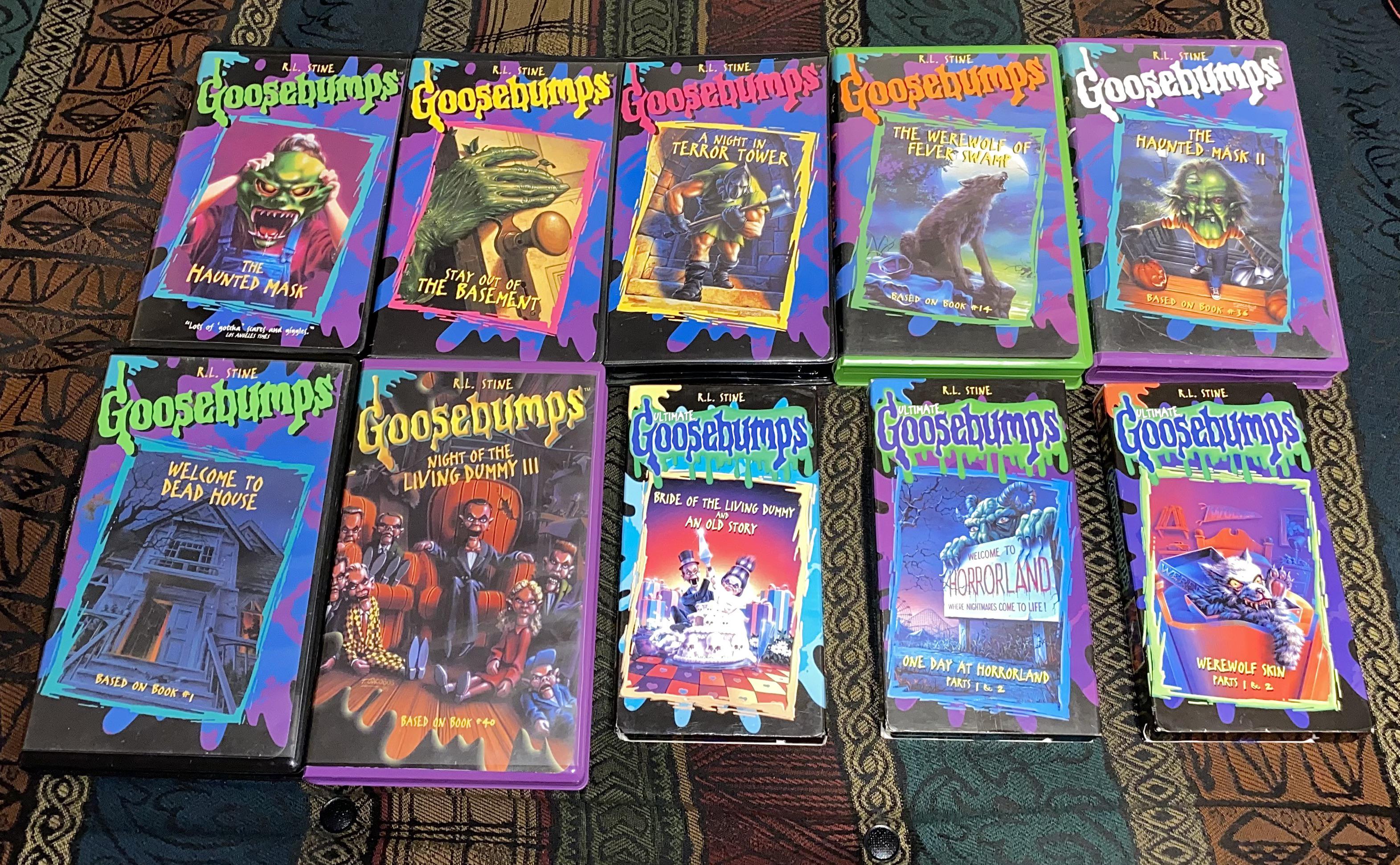 Goosebumps Vhs