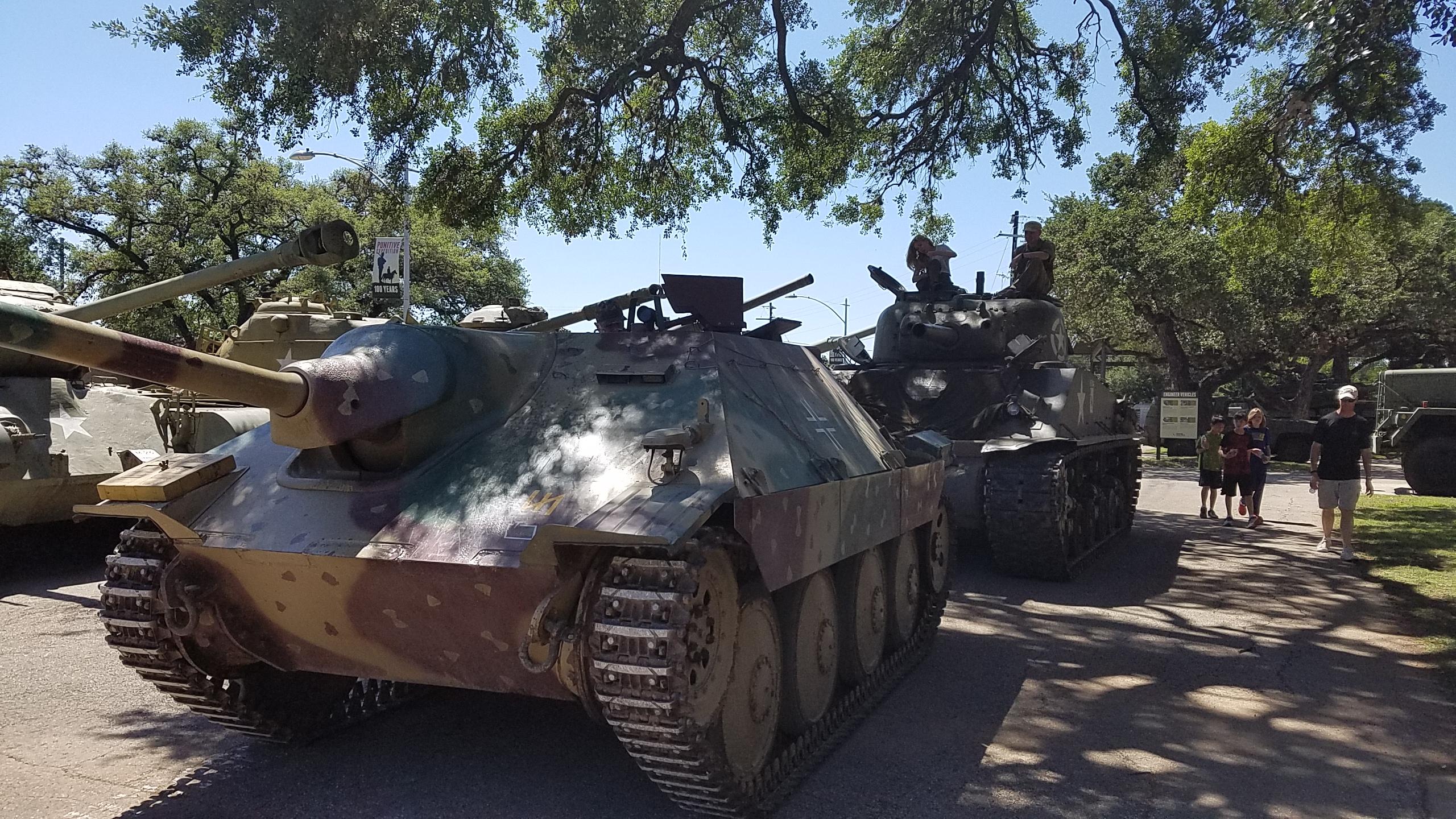 Swiss G13 tank destroyer at the Texas Military Forces Museum in Austin