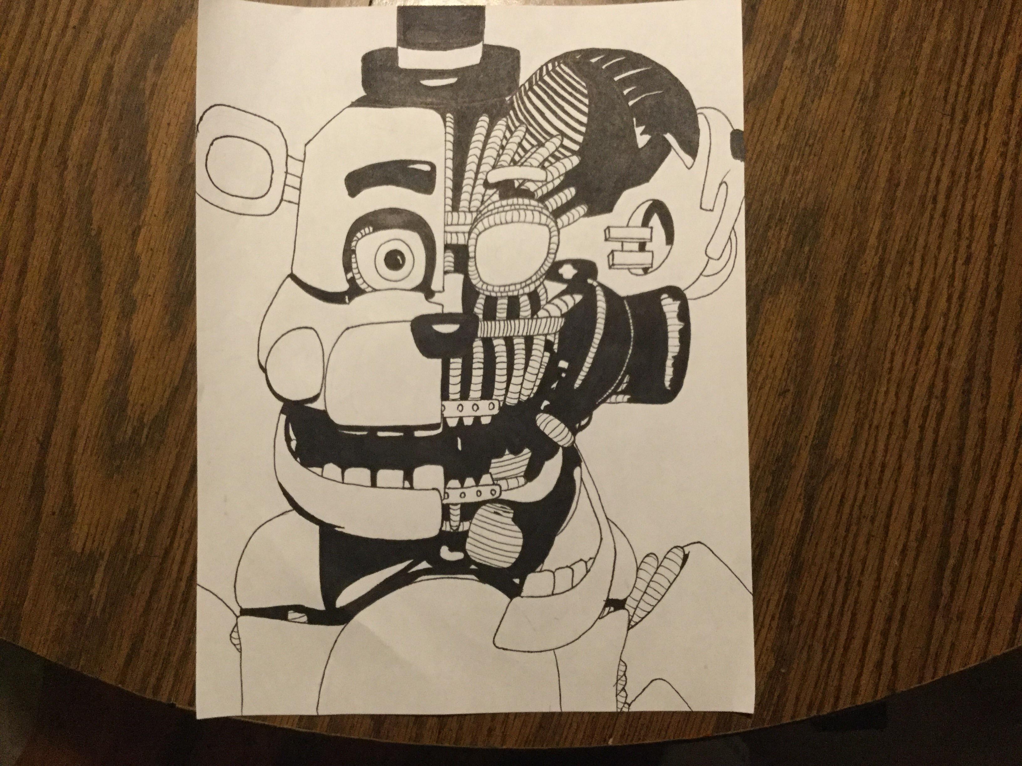 ( WIP ) This is my Art Project for school. r/fivenightsatfreddys