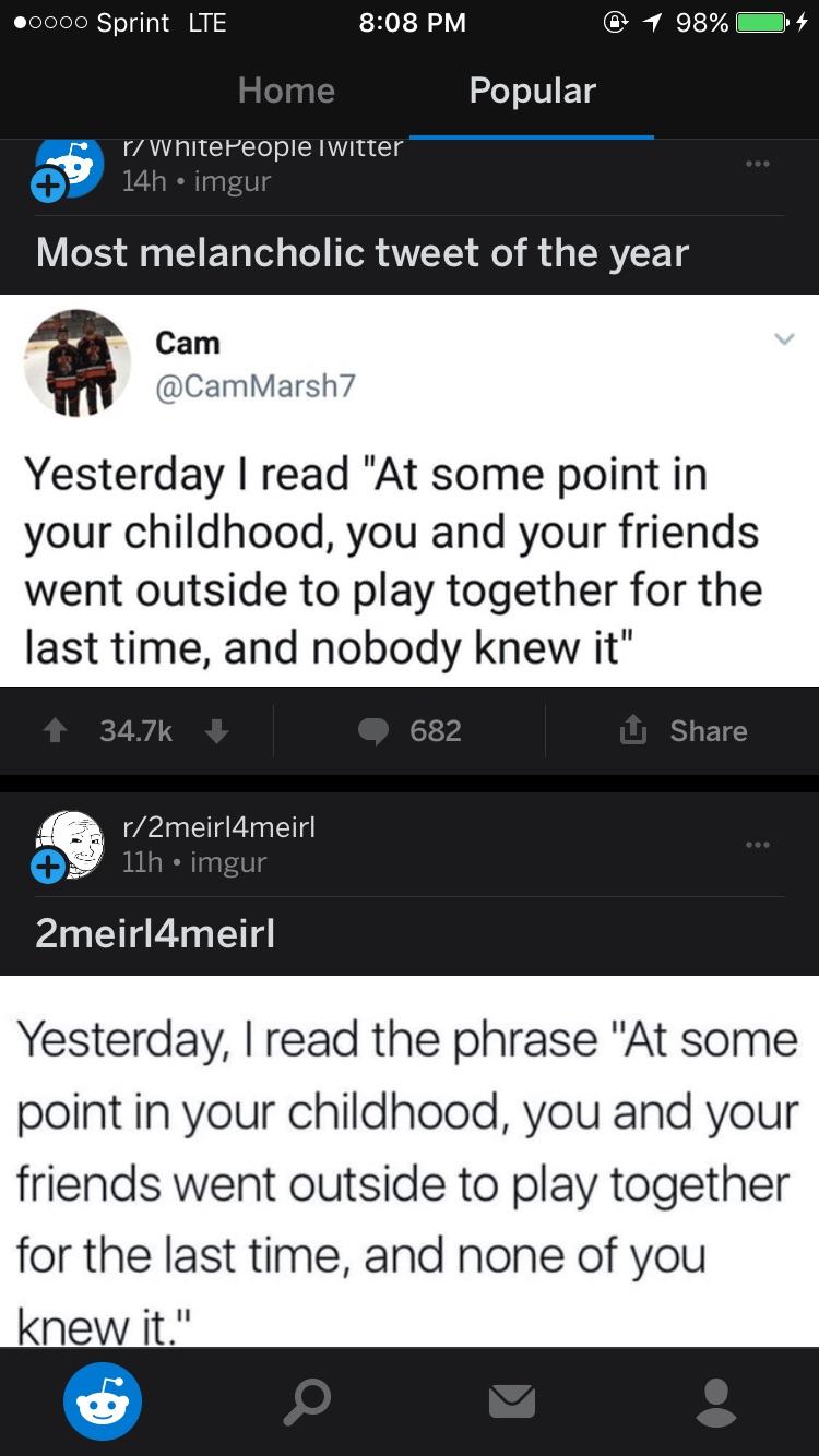 Ah Reddit, the land of unique and diverse content... r/mildyinfuriating