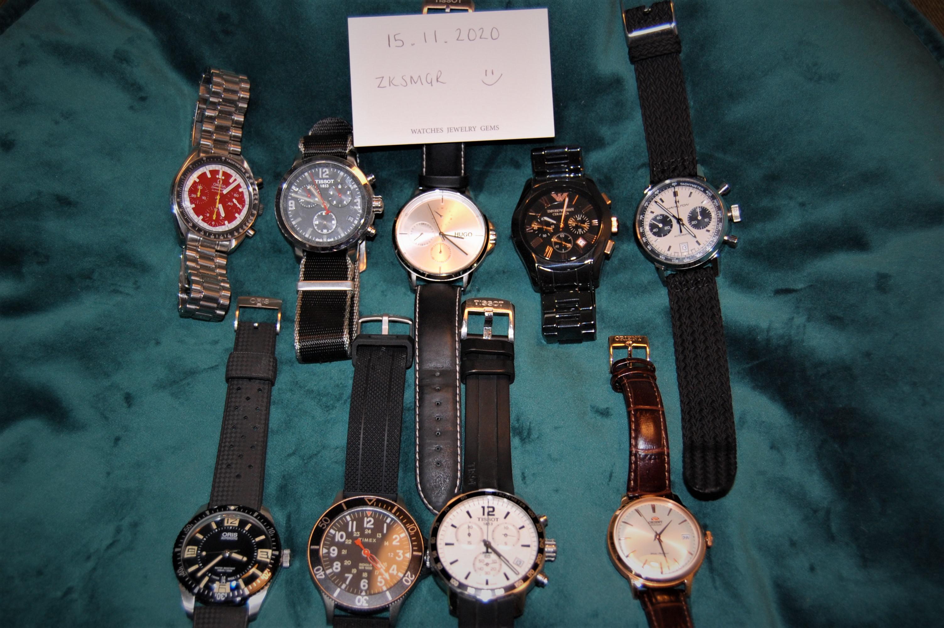 [WTS] Multiple Watches for Urgent Sale Omega, Oris, Hamilton & more