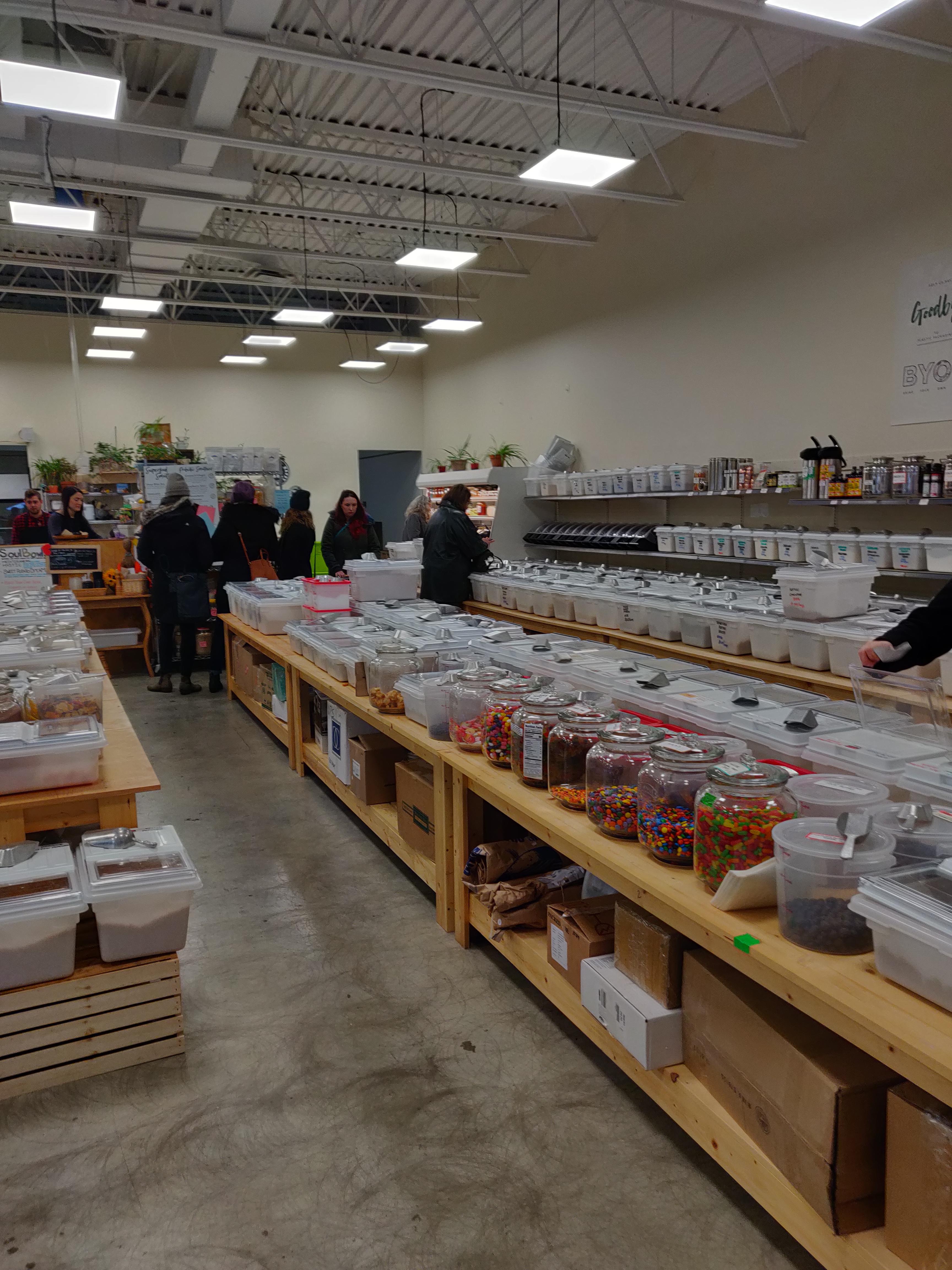 My local bulk food shop just moved to bigger, more central premises and