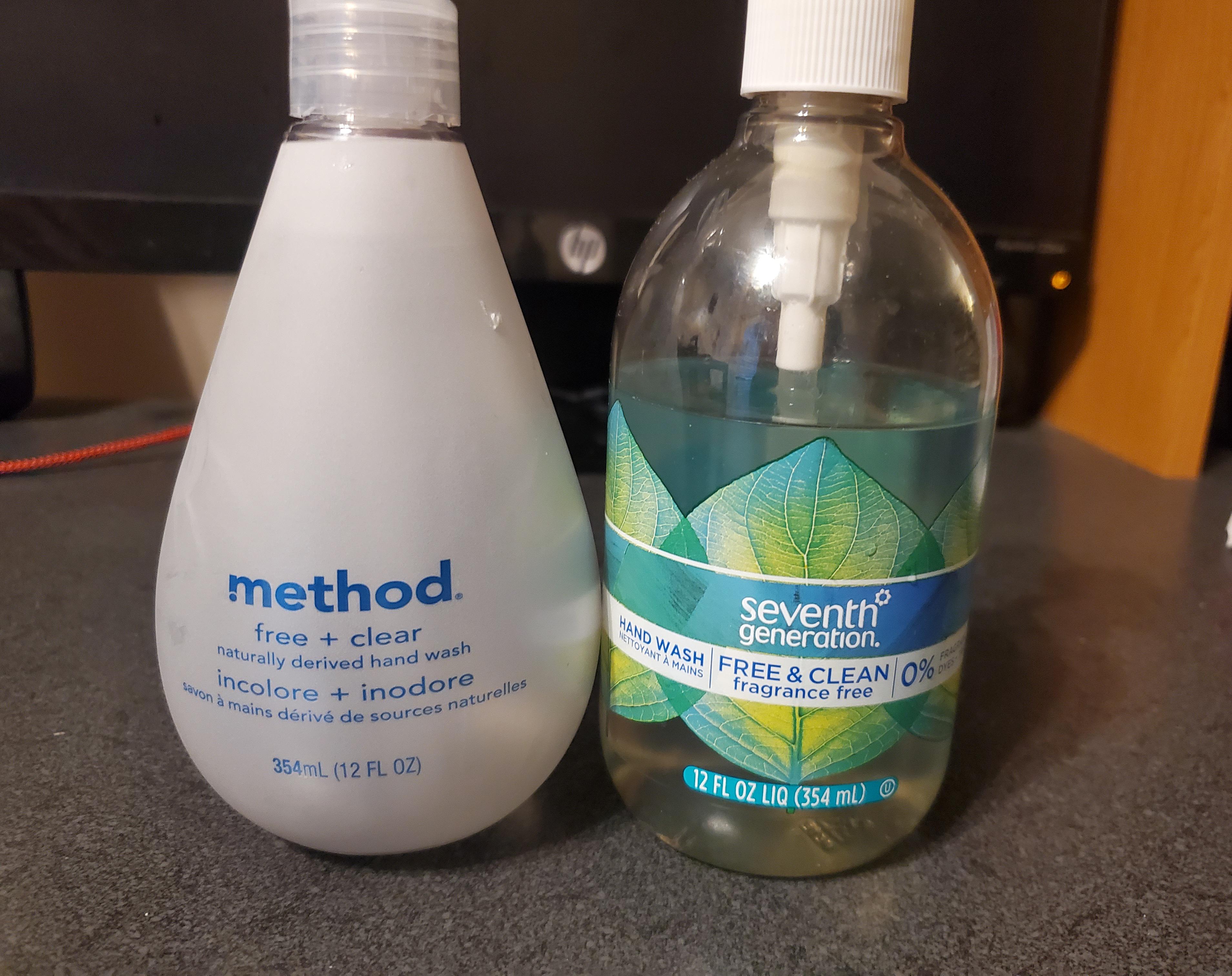 Does anyone know if either of these unscented hand soaps would be safe