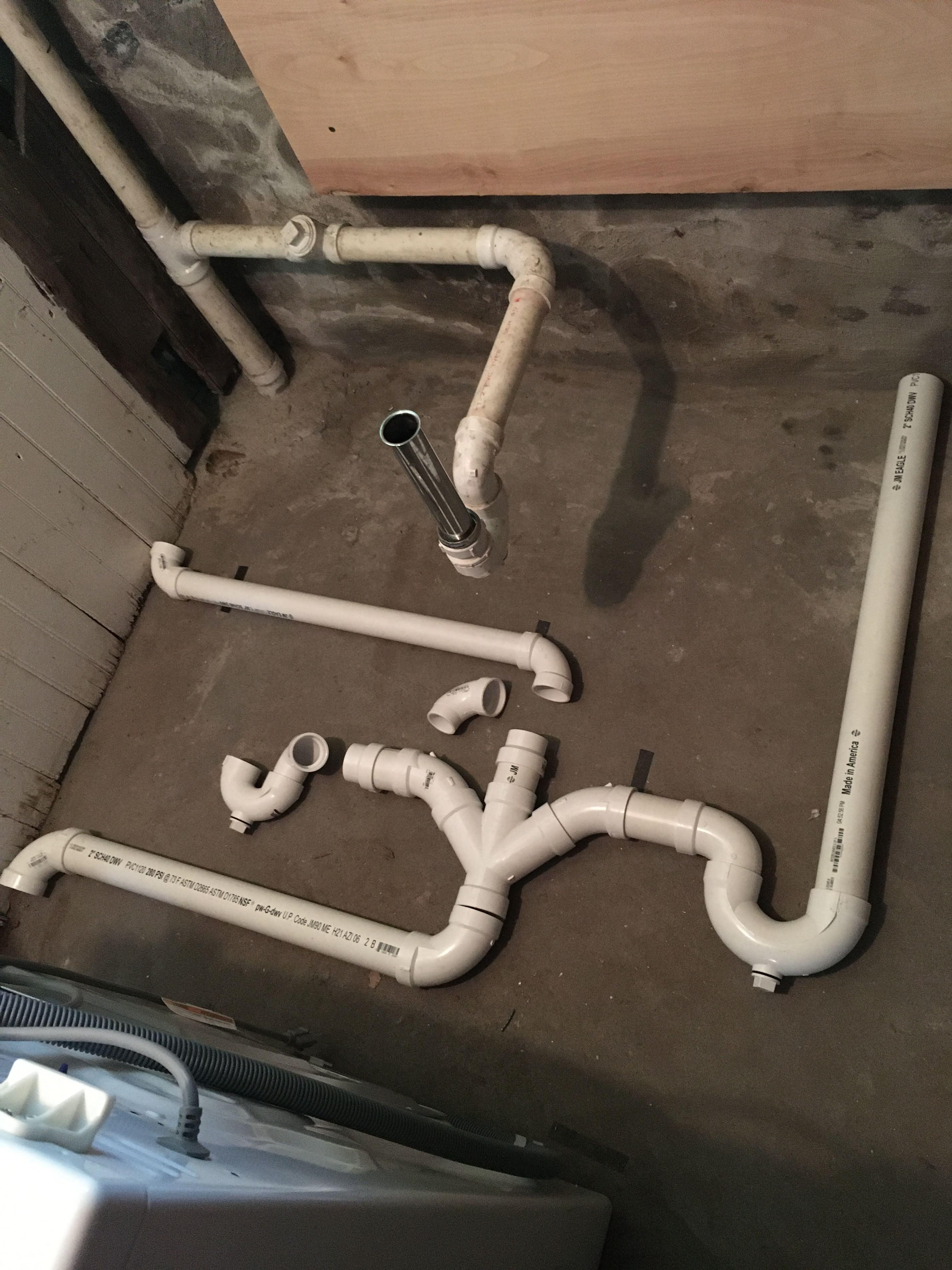 Venting utility sink and washer together help! (more info in comments