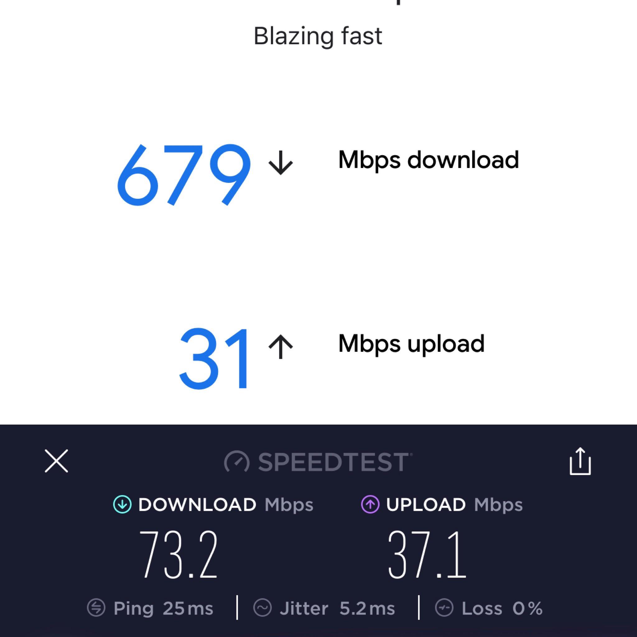 Why is the Google WiFi speed so much faster than SpeedTest? r/GoogleWiFi