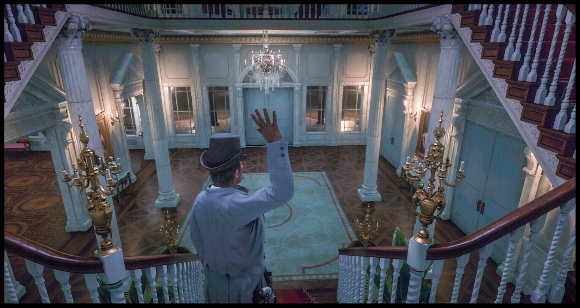 Getting ready for fancy night at the Saint Denis mansion.