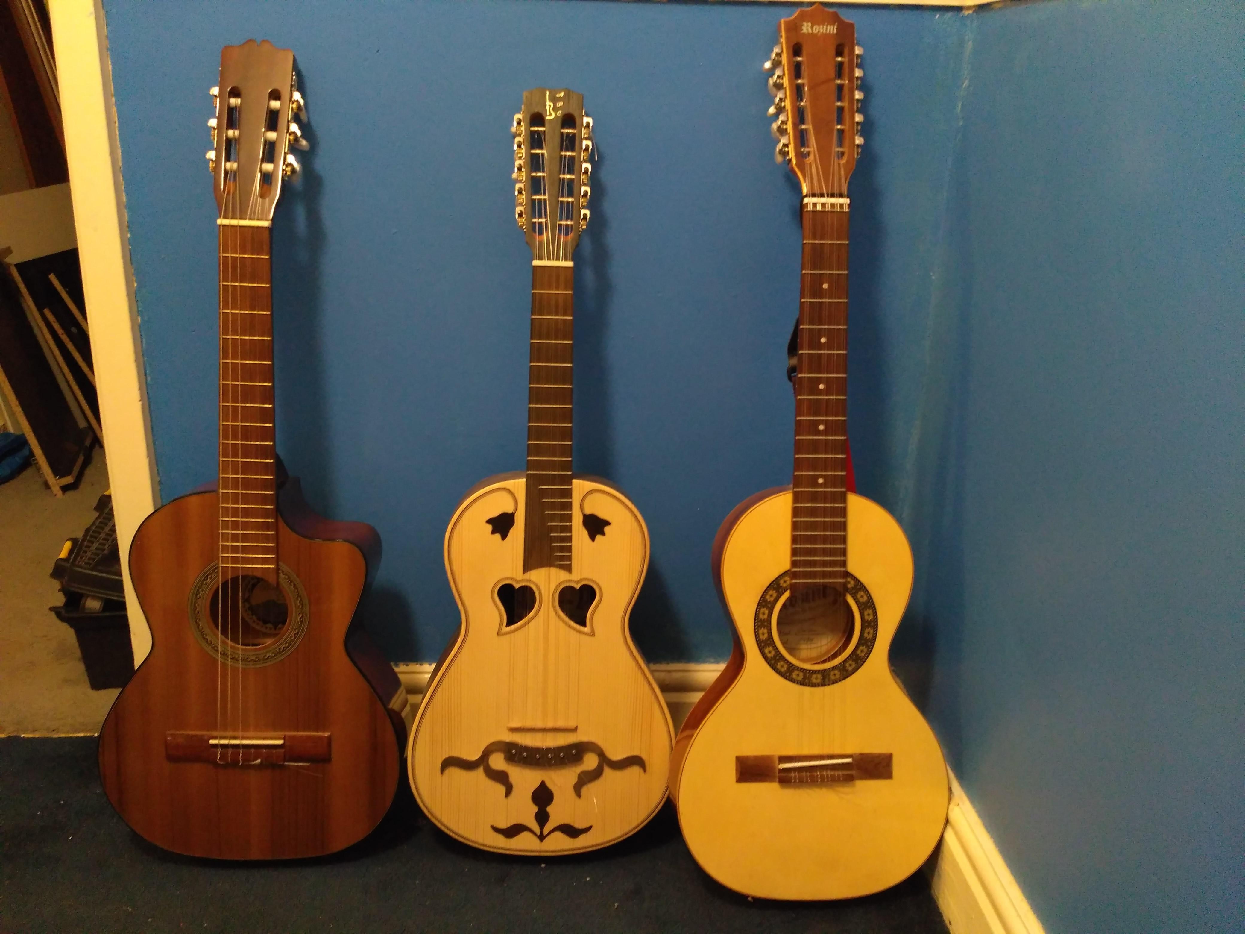 Mexican Requinto, Portuguese Viola Amarantina, Brazilian Viola Caipira