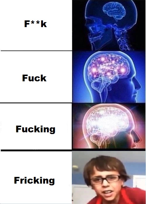 Watch your language mister memes