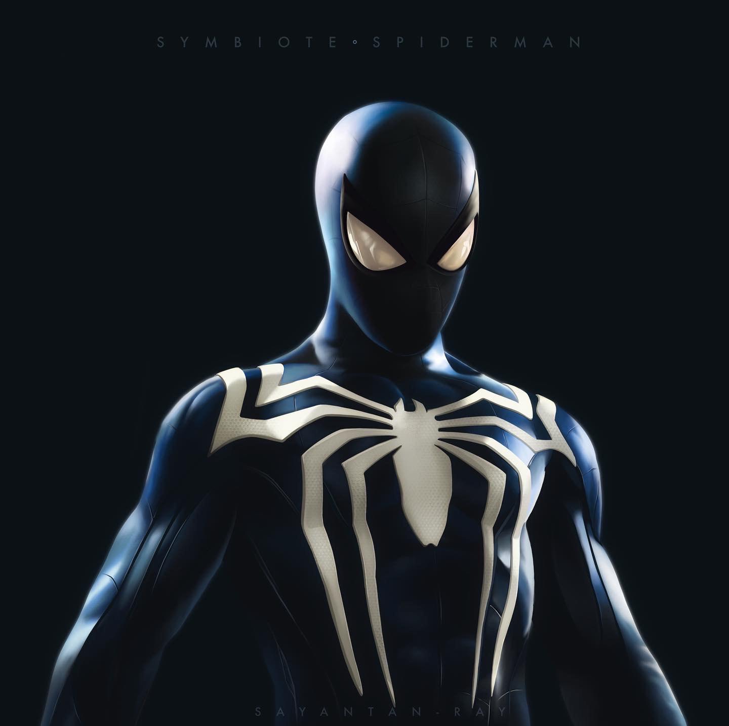 Check out this fanmade take on the symbiote suit for Marvel's