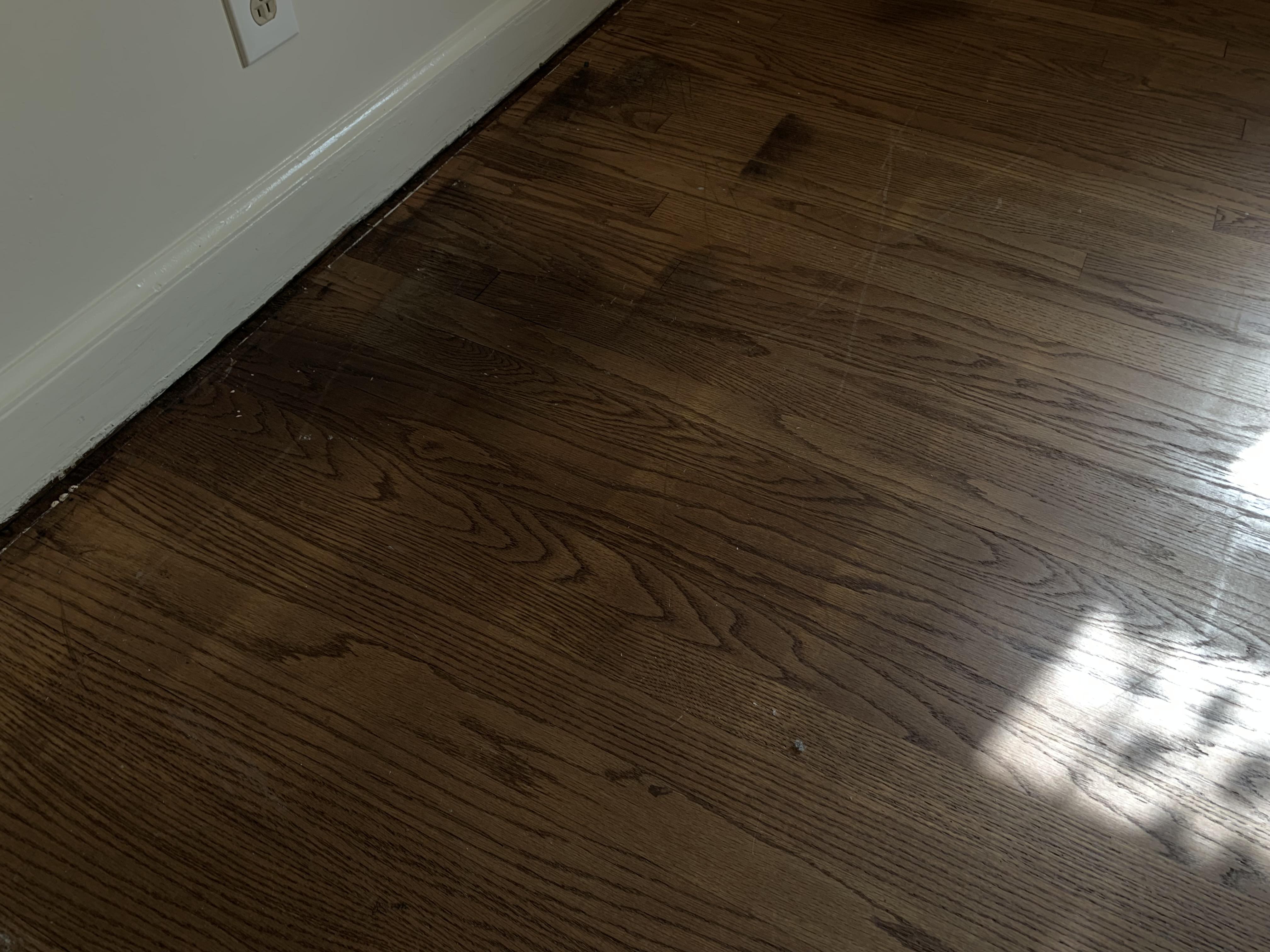 Dark marks on floor? I checked with black light they didn’t fluoresce. r/howto