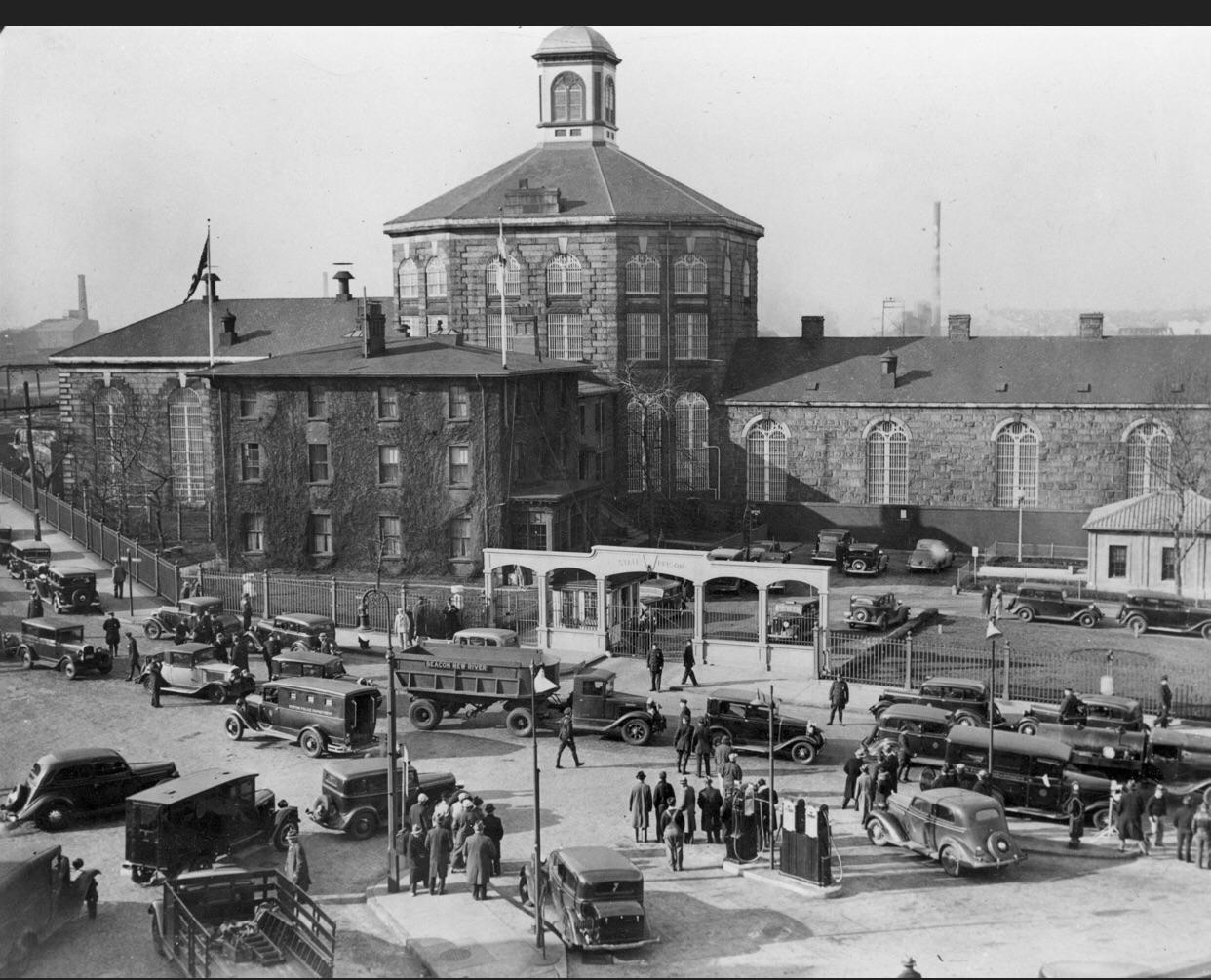 Charlestown state prison circa 1920. It later was where X
