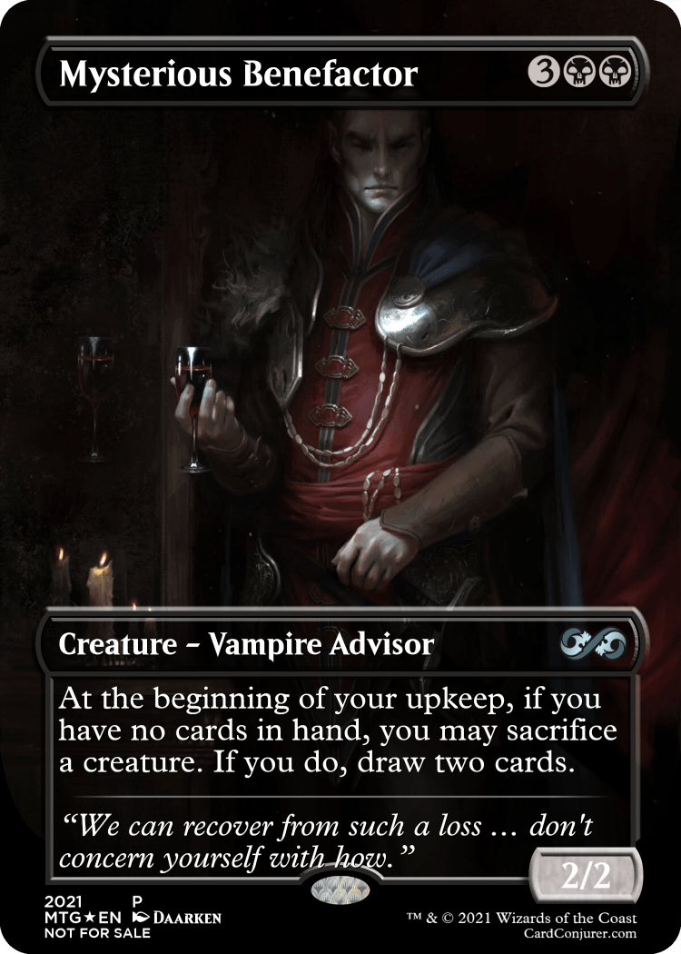 Mysterious Benefactor custommagic