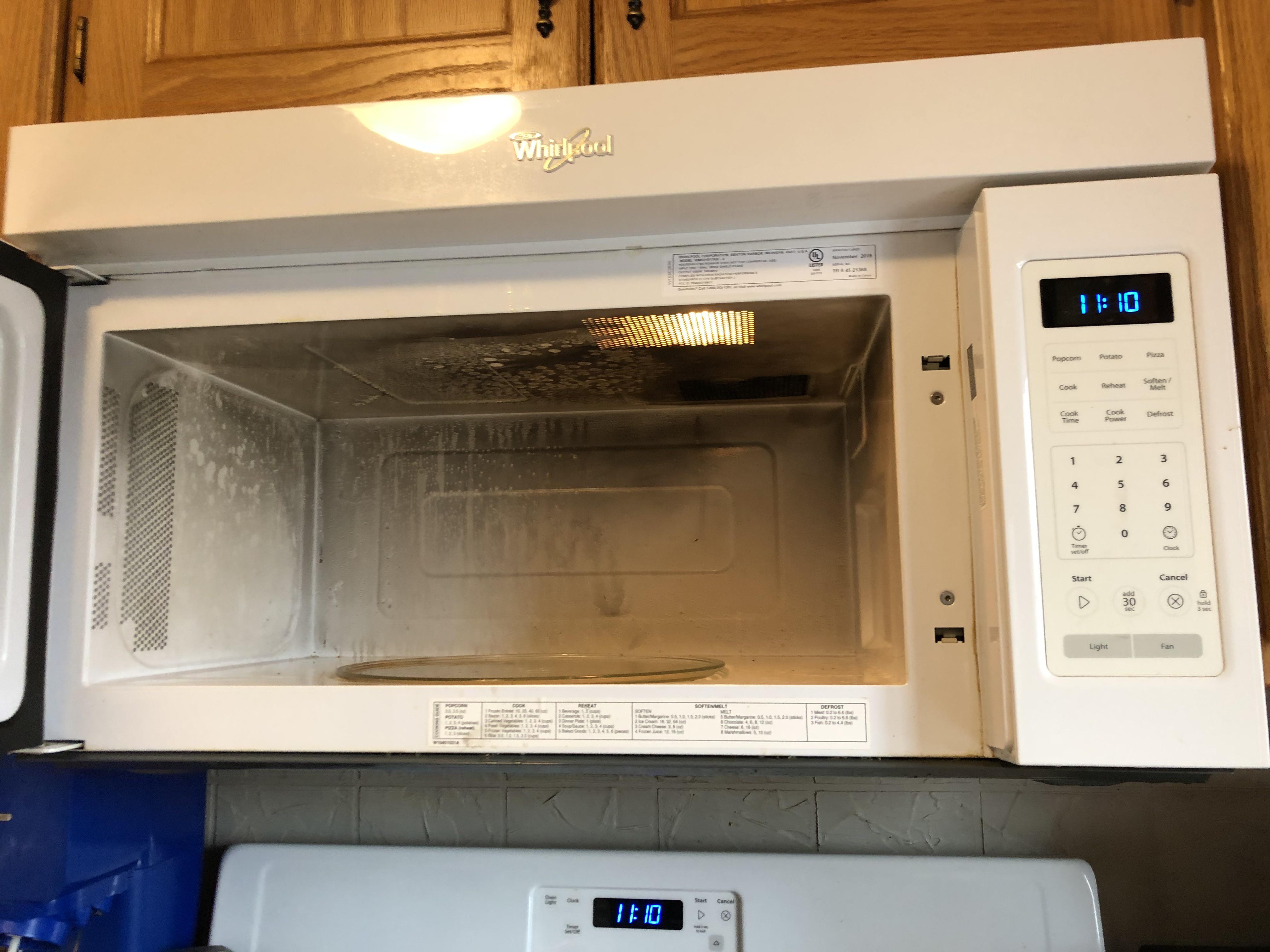 Microwave caught on fire while making ramen r/Wellthatsucks